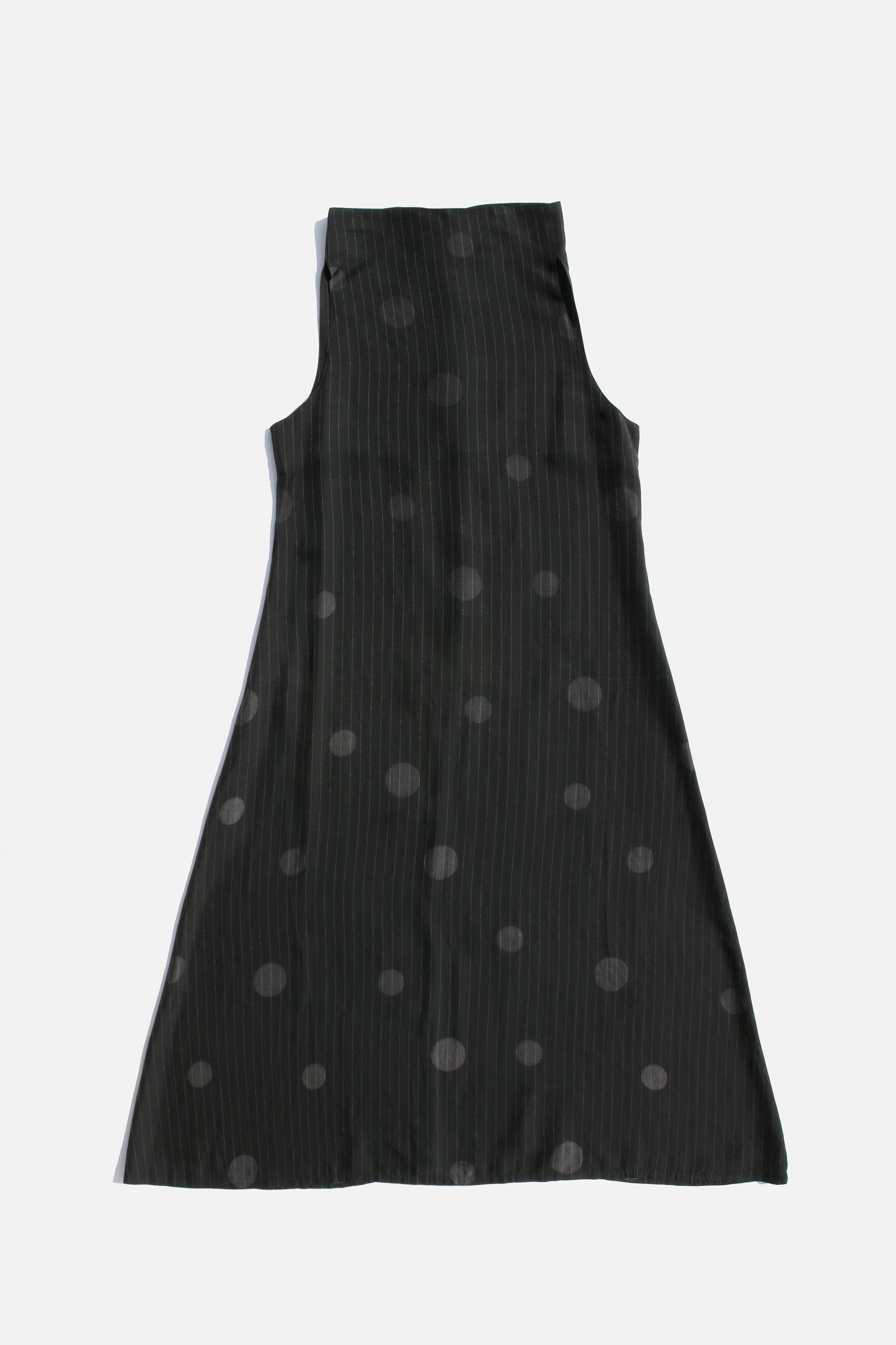 Y's CUPRO DRESS BLACK