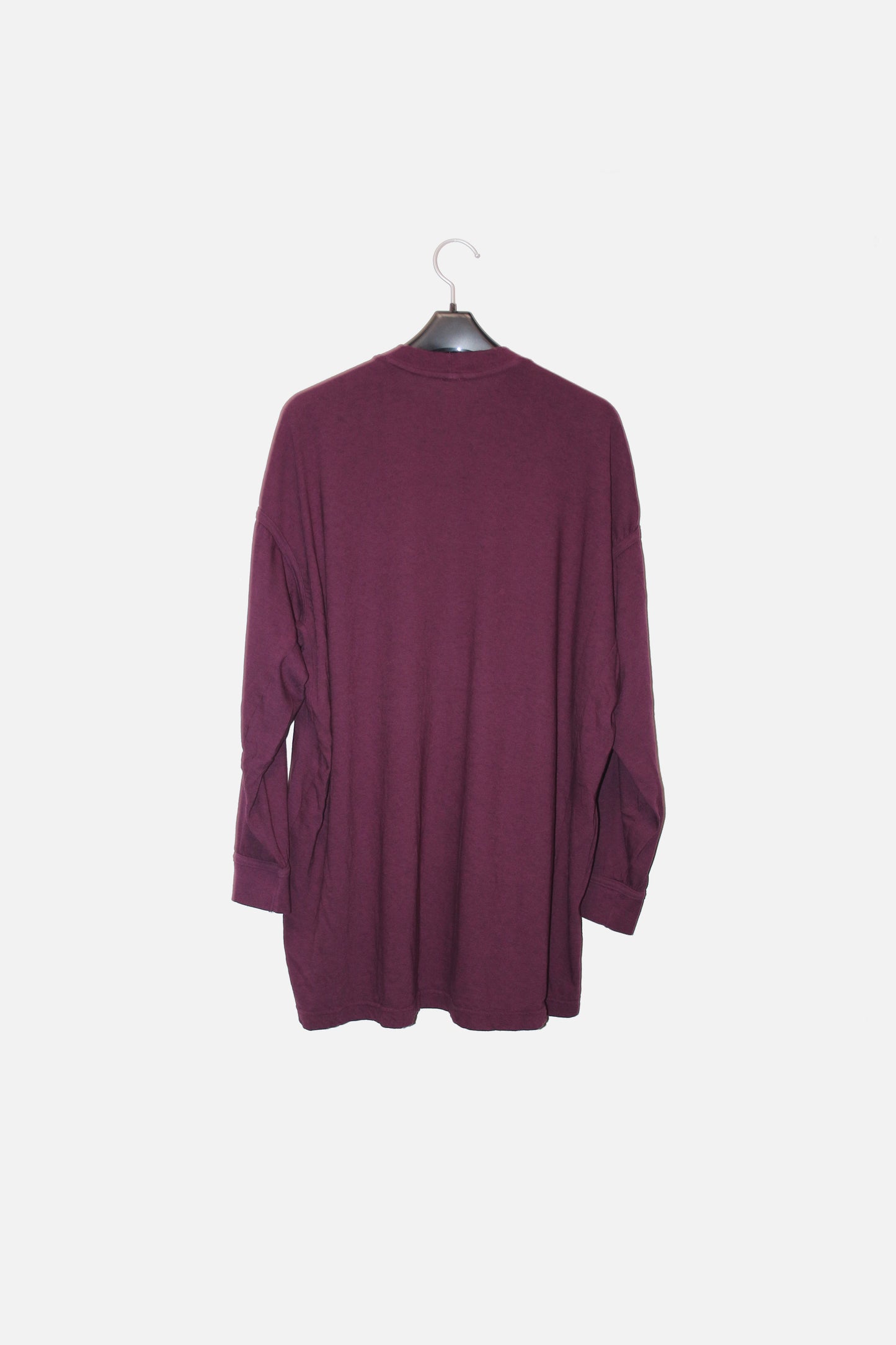 O PROJECT COTTON WOOL JERSEY LONG SLEEVE TEE