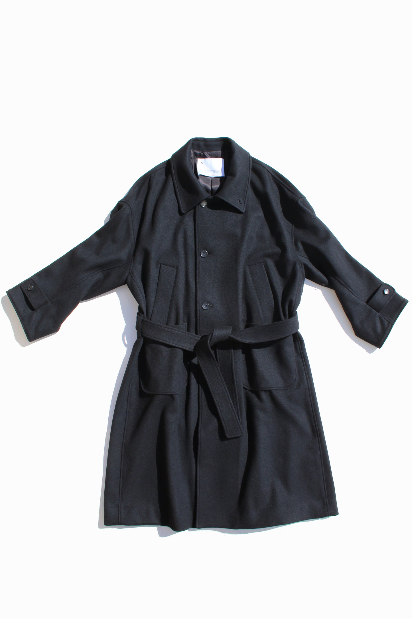 VOAAOV S100 WOOL BEAVER COAT