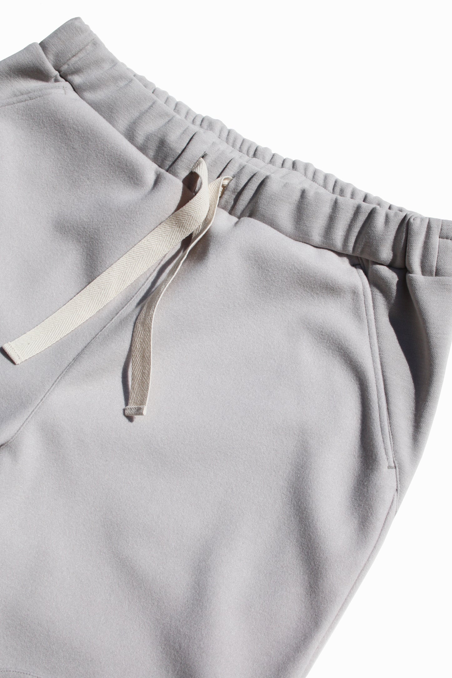 VOAAOV HYBRID RELUX JERJEY PANTS - LIGHT GRAY