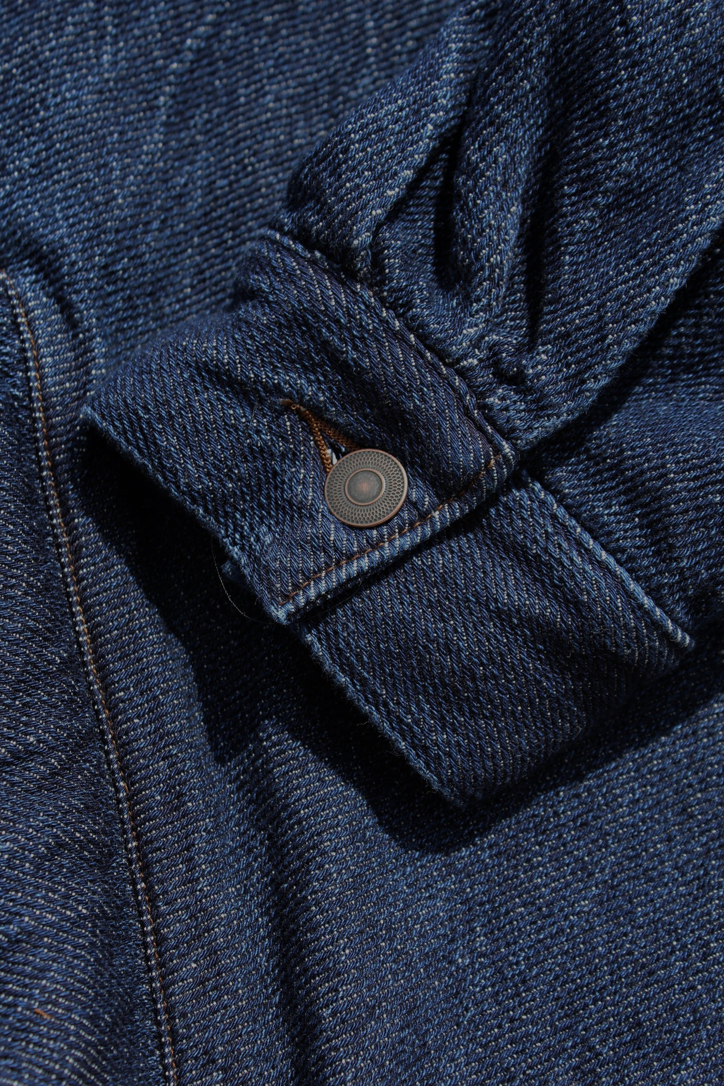 MY BEAUTIFUL LANDLET SOFT DENIM WIDE JACKET - INDIGO