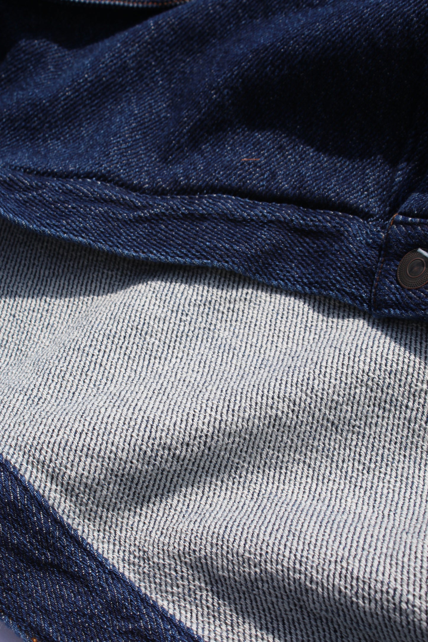 MY BEAUTIFUL LANDLET SOFT DENIM WIDE JACKET - INDIGO