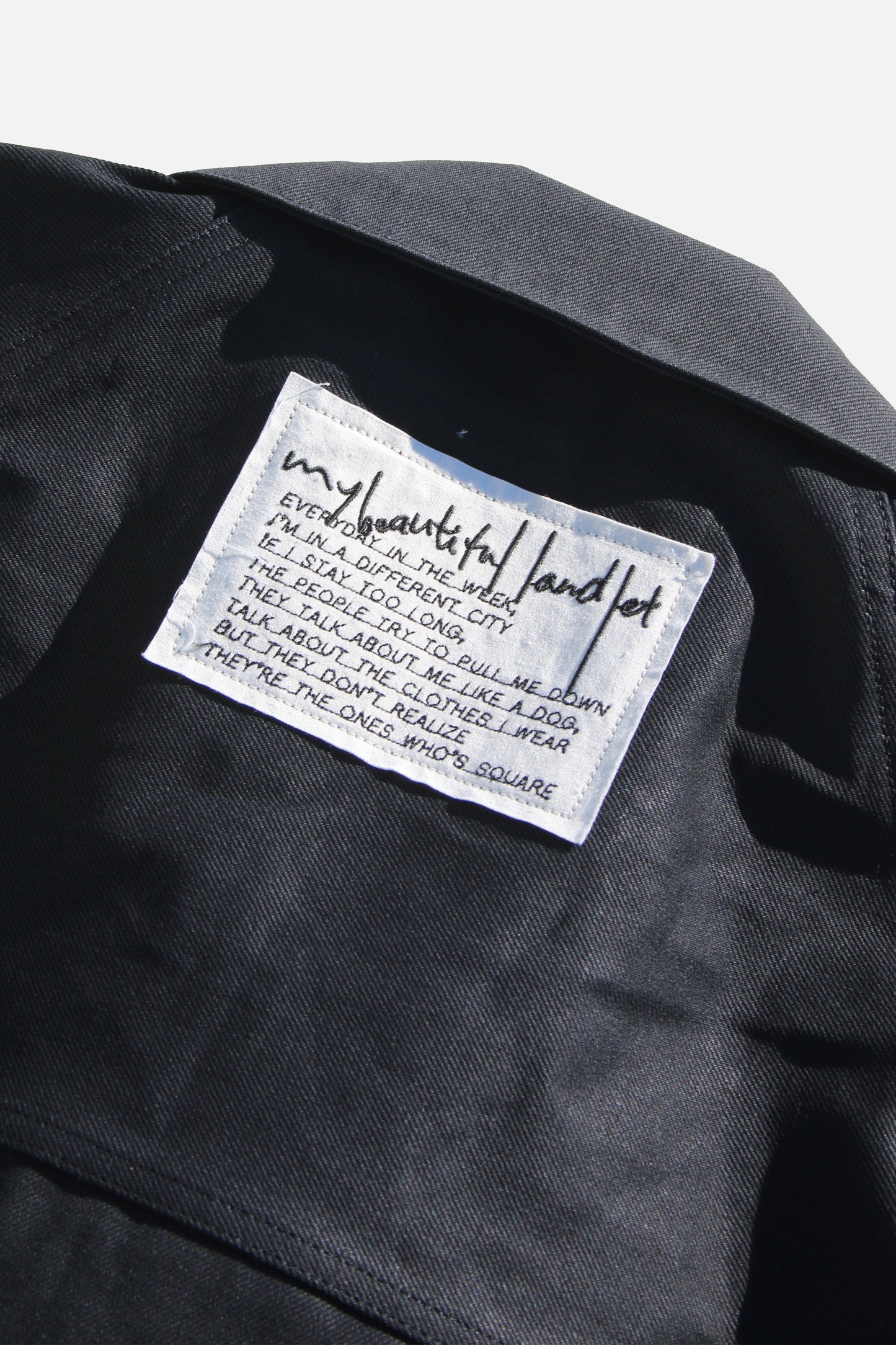 MY BEAUTIFUL LANDLET RIGID DENIM JACKET