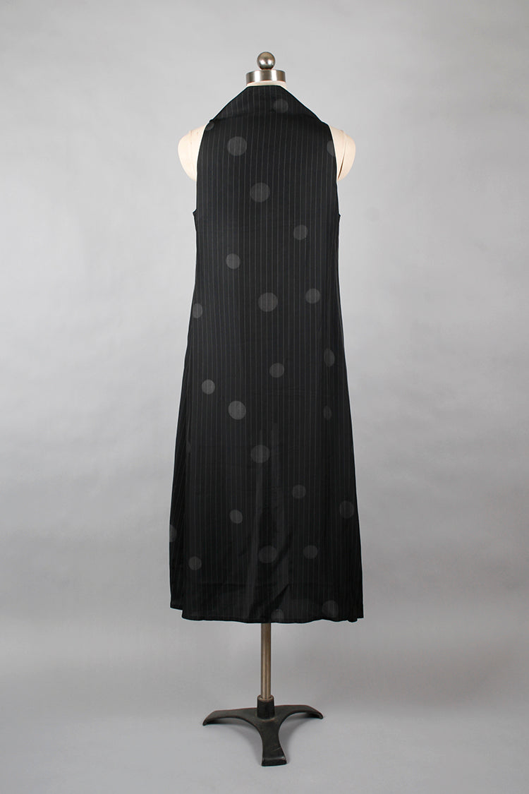 Y's CUPRO DRESS BLACK