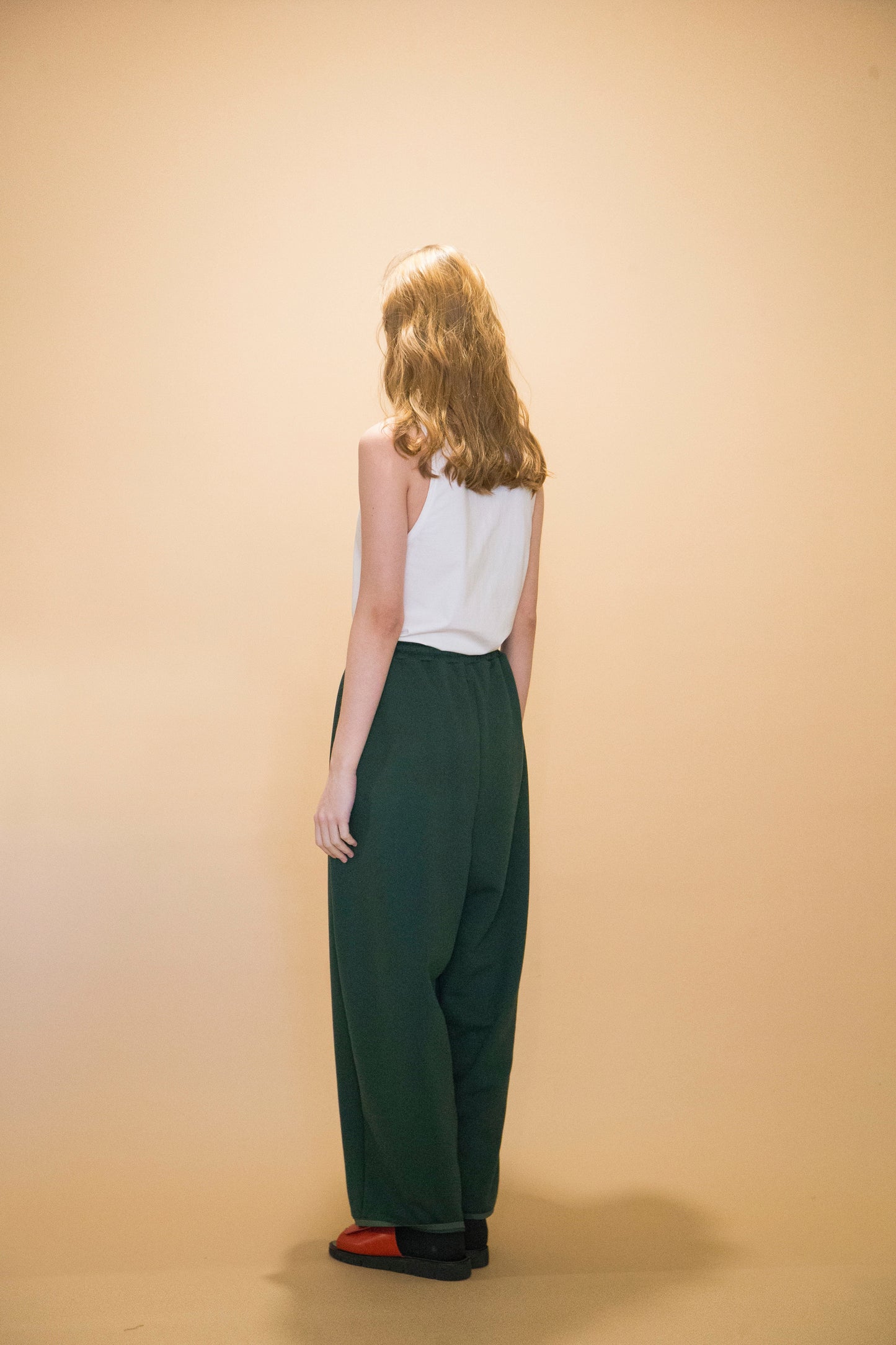 MY BEAUTIFUL LANDLET 30/7 TIGHT TENSION FLEECE FABRIC SWEAT PANTS