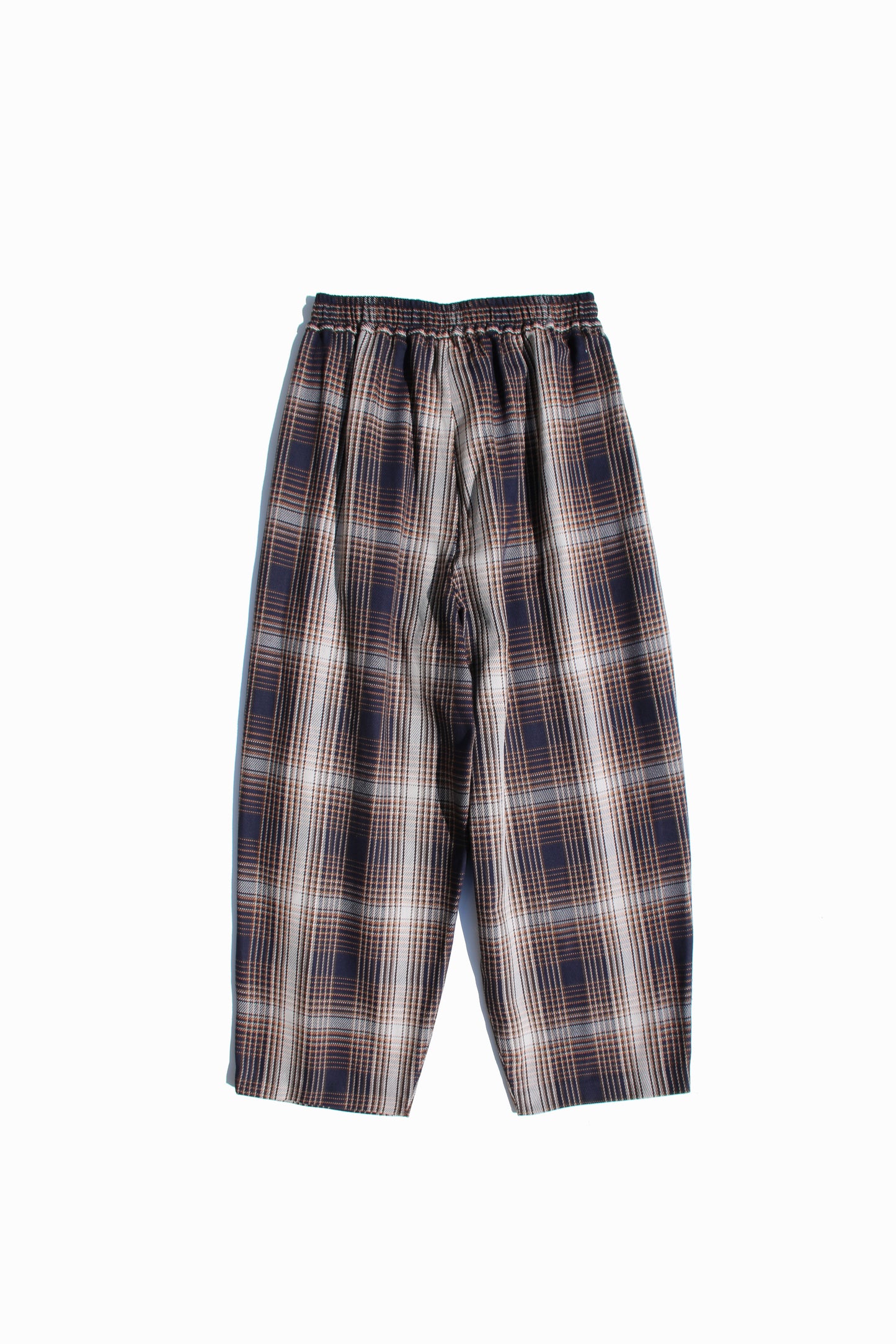 MY BEAUTIFUL LANDLET PLAID HEAVY TWILL PANTS