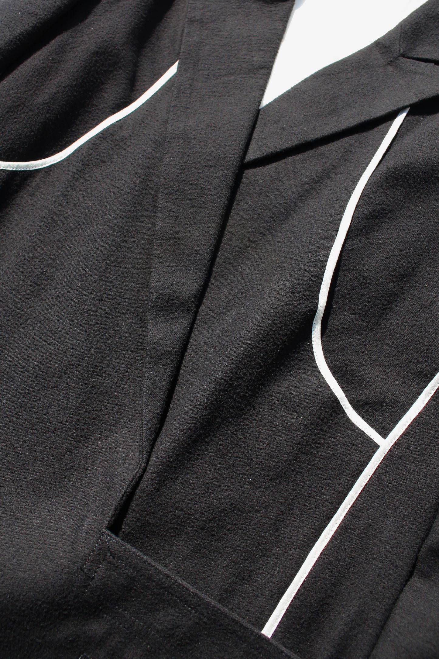 Yohji Yamamoto FEMME WRAP JACKET BLACK