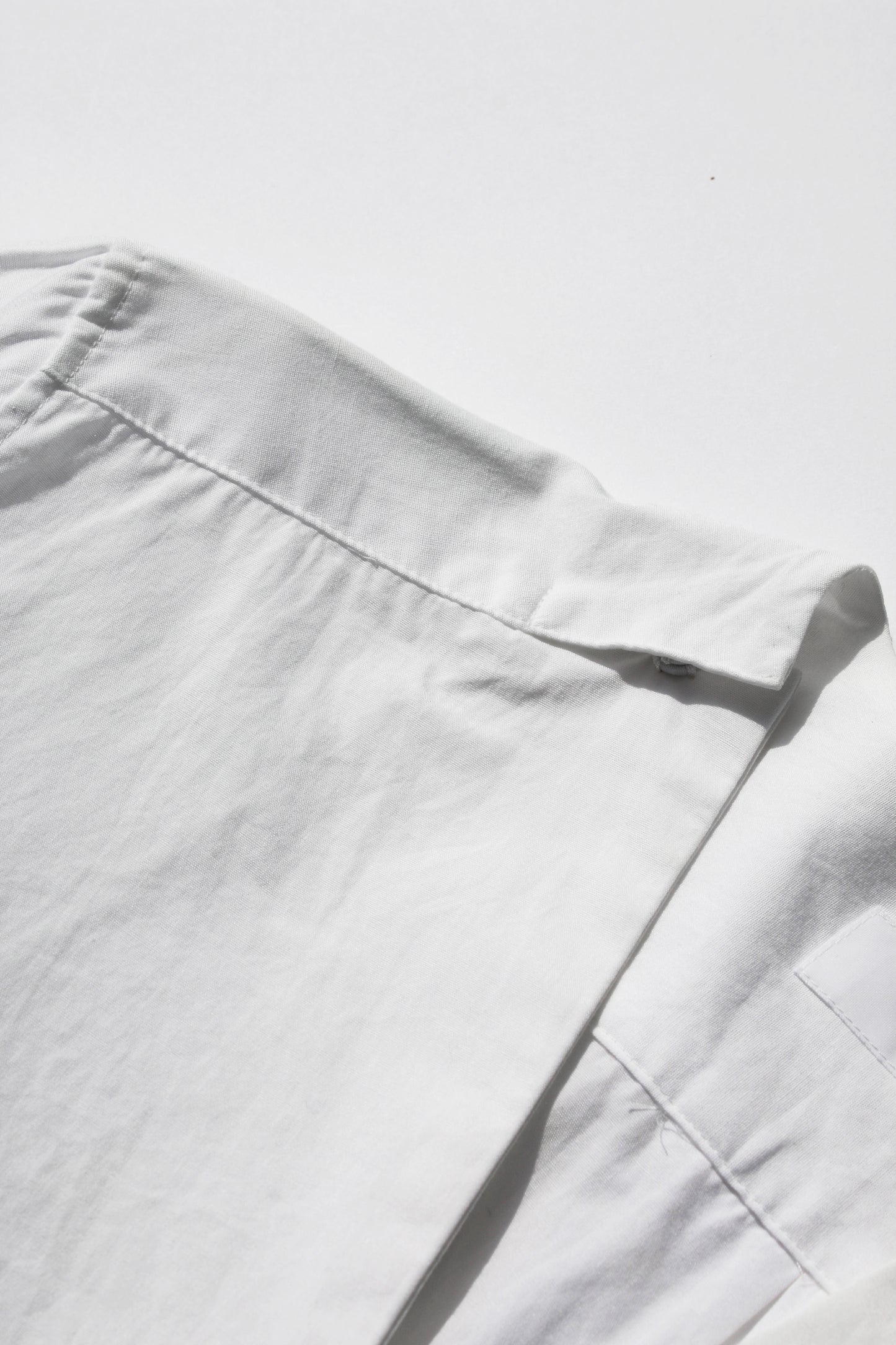 Y's V-NECK PULLOVER SHIRT WHITE