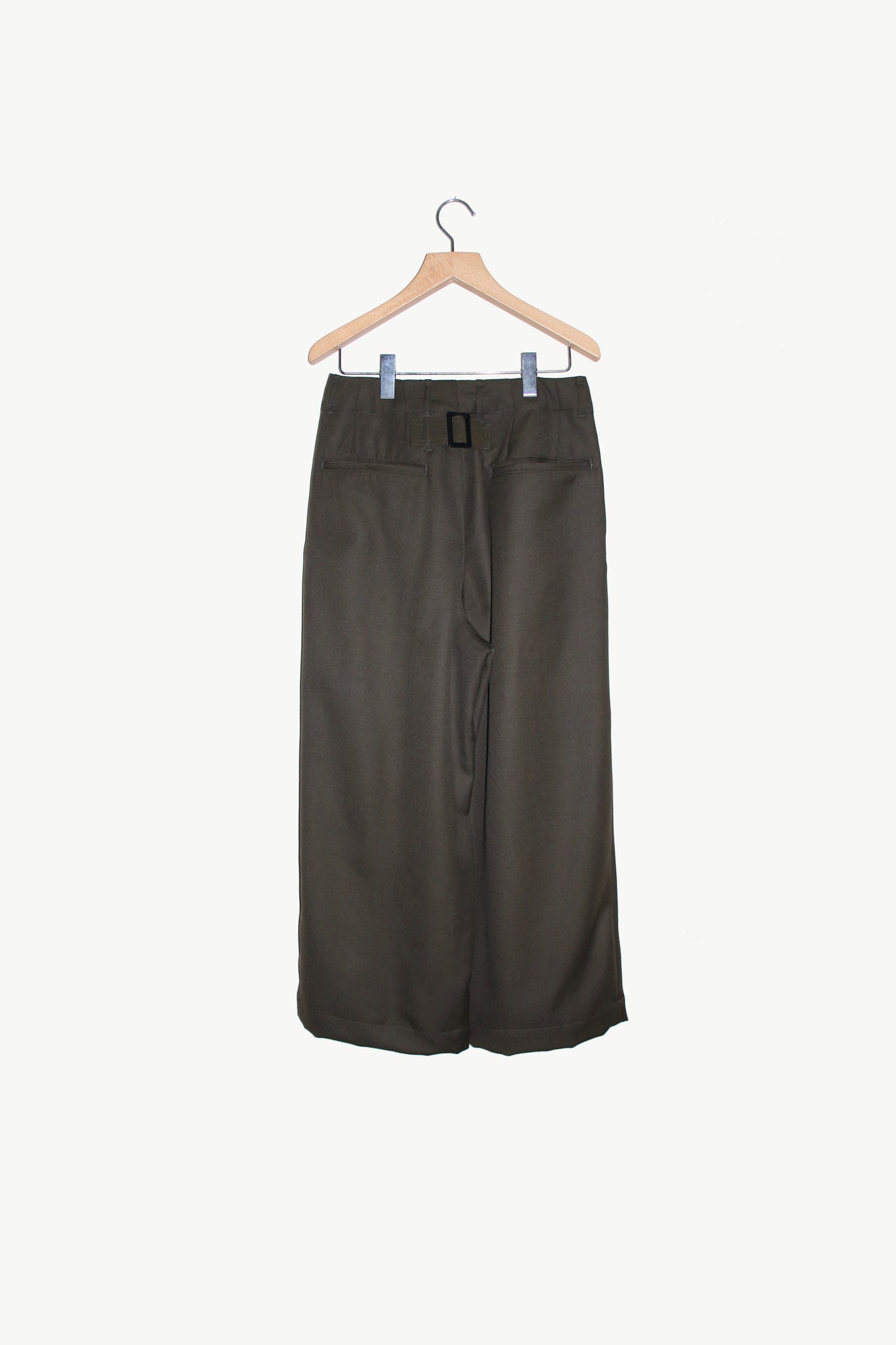 VOAAOV BISHU WOOL ONI SURGE WIDE PANTS