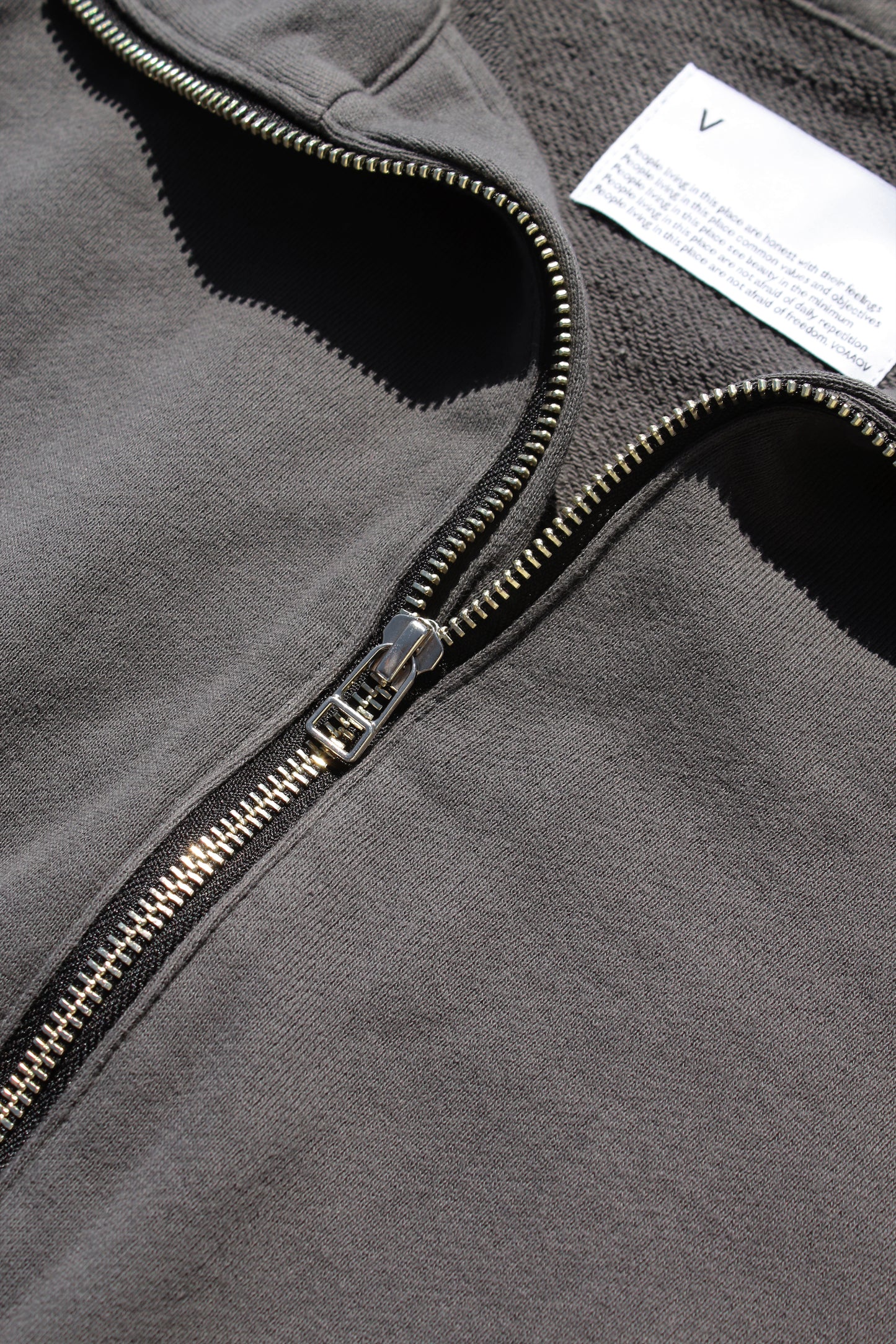 VOAAOV PURELY DOMESTIC URAGE GARMENT DYE BLOUSON