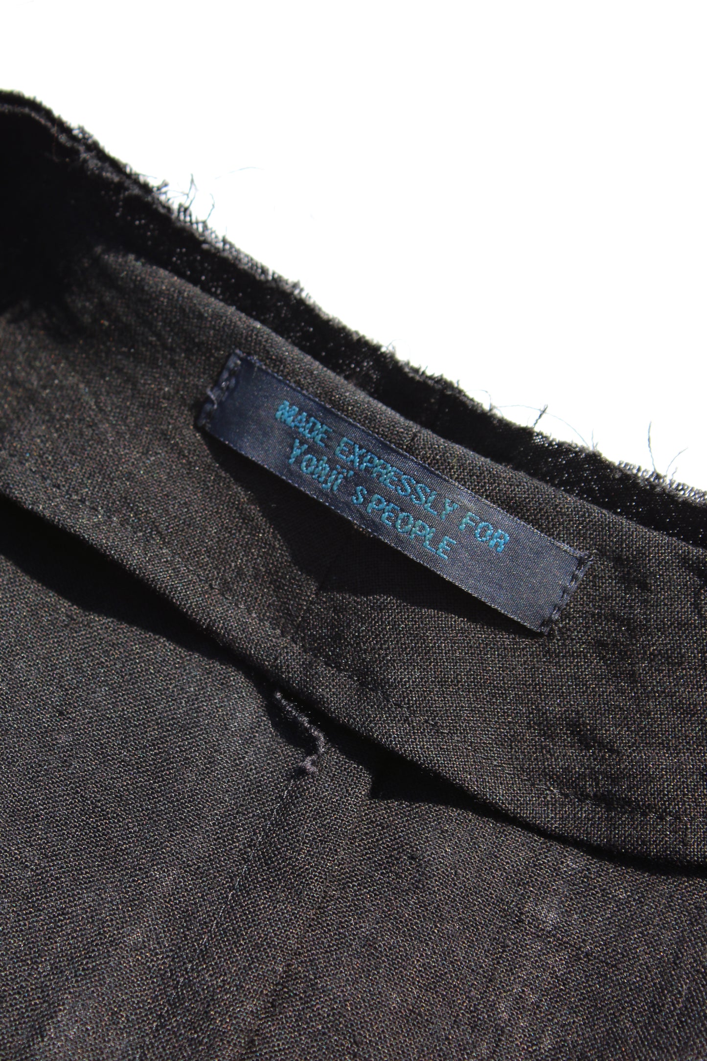 REGULATION Yohji Yamamoto LINEN LONG JACKET BLACK
