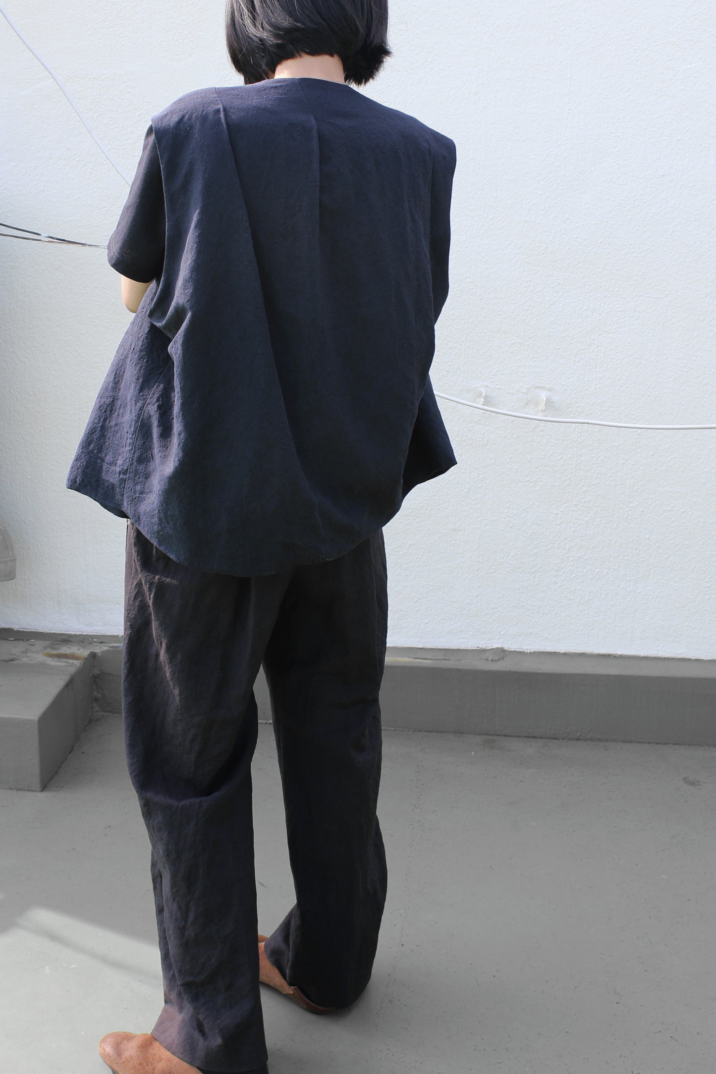 MY BEAUTIFUL LANDLET TUMBLER PROCESSING WIDE PANTS
