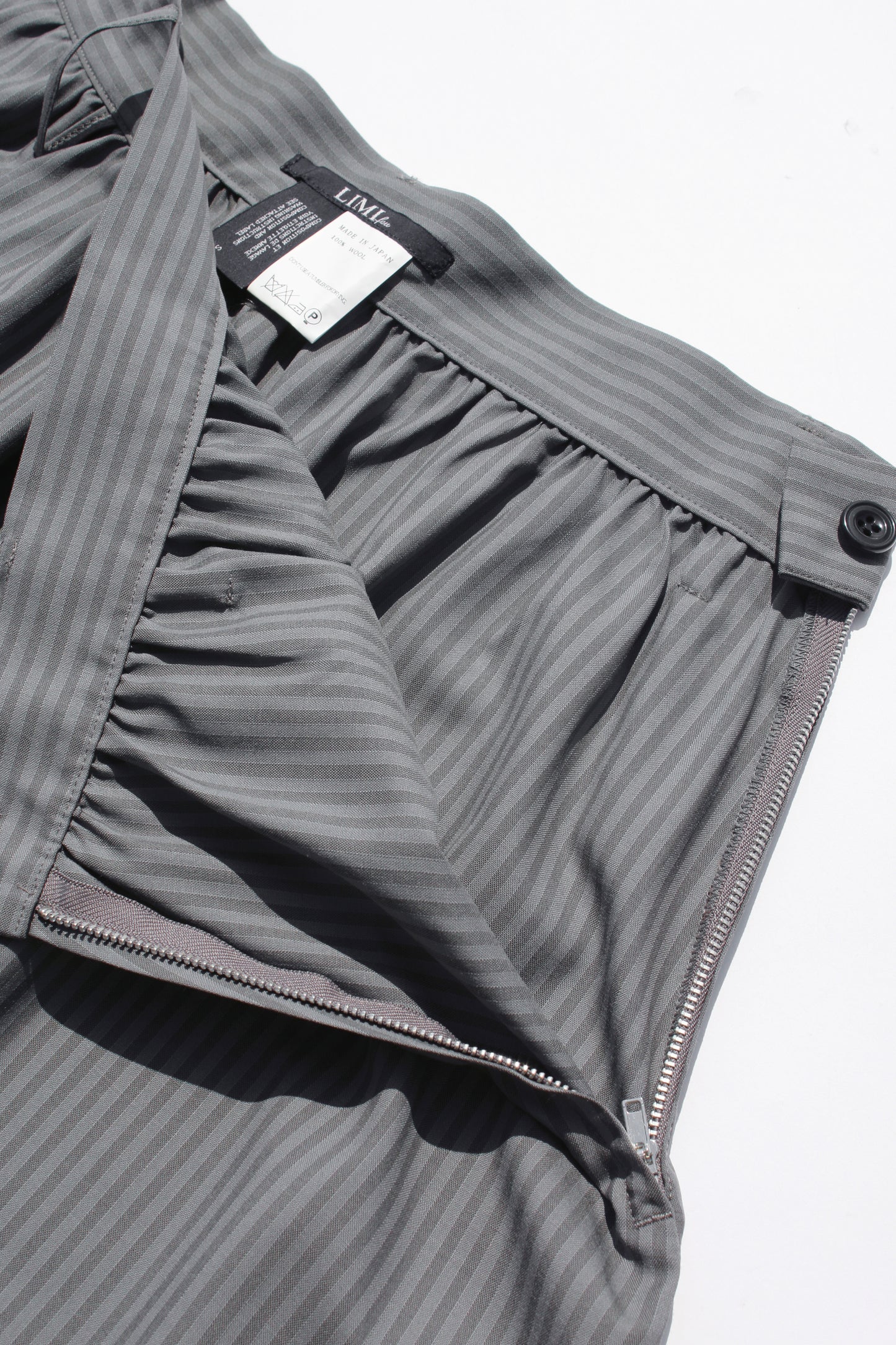 LIMI feu STRIPED SAROUEL PANTS