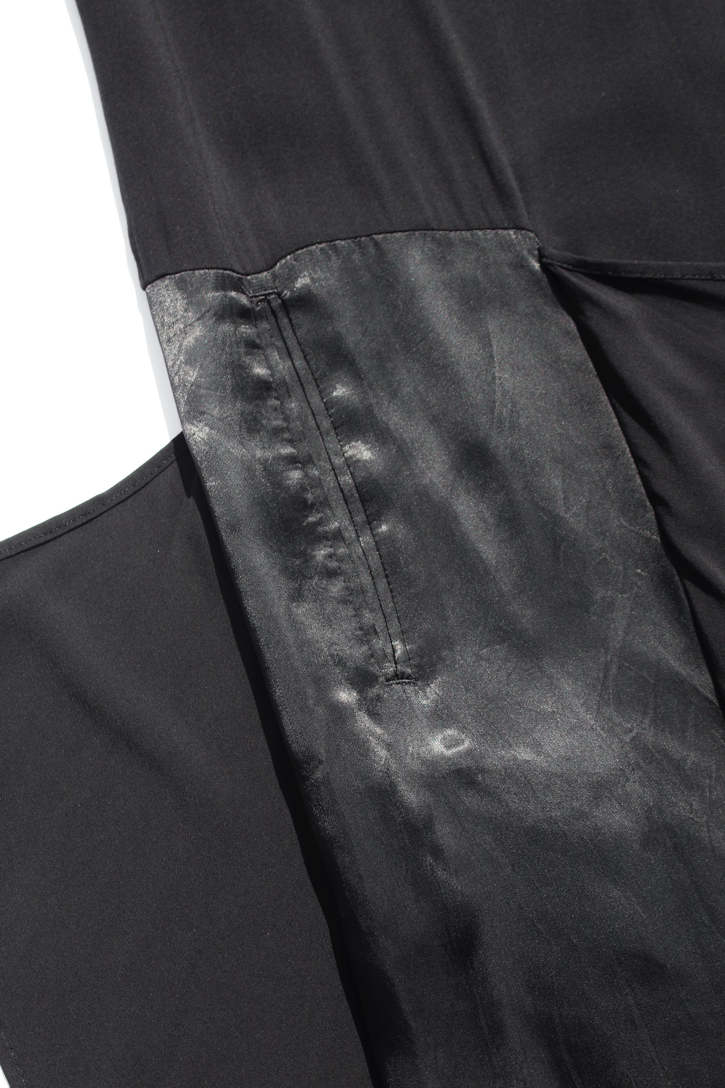 Y's SLEEVELESS LONG DRESS BLACK