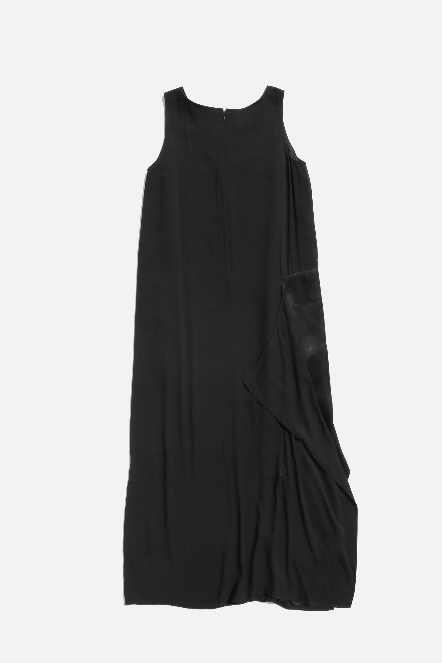 Y's SLEEVELESS LONG DRESS BLACK
