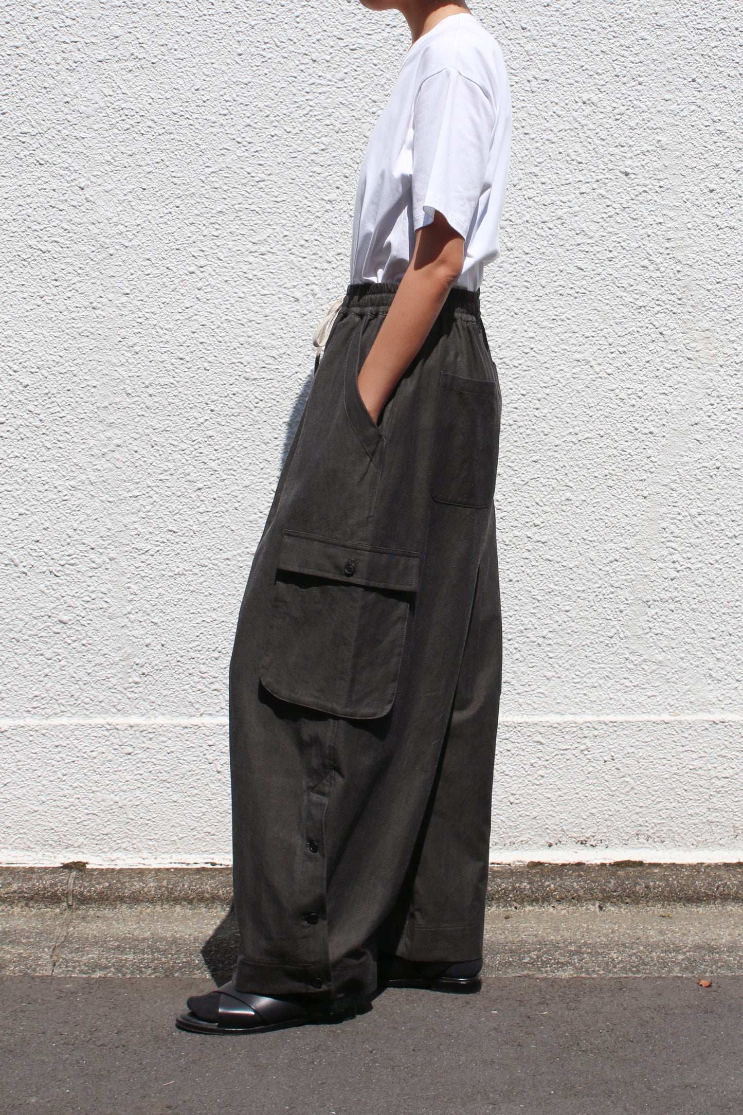 O PROJECT BRUSHED LT CANVAS EASY CARGO PANTS