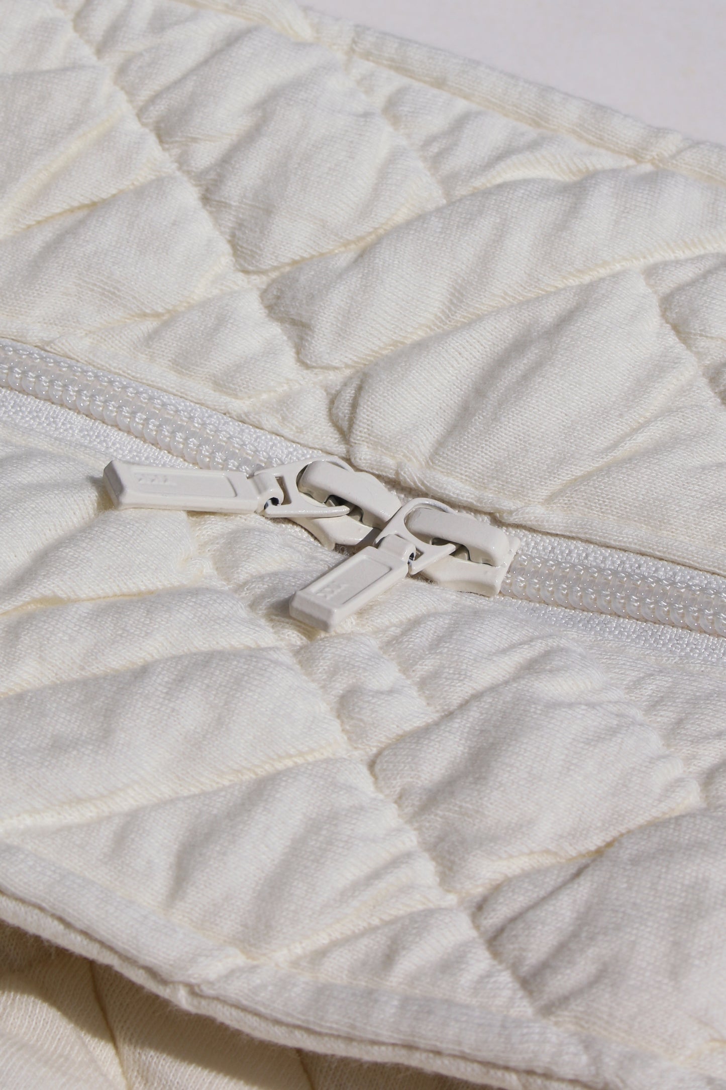 MY BEAUTIFUL LANDLET QUILTED JACQUARD BAG - OFF WHITE