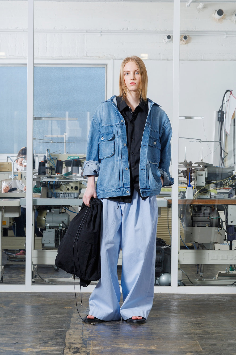 VOAAOV DENIM JACKET