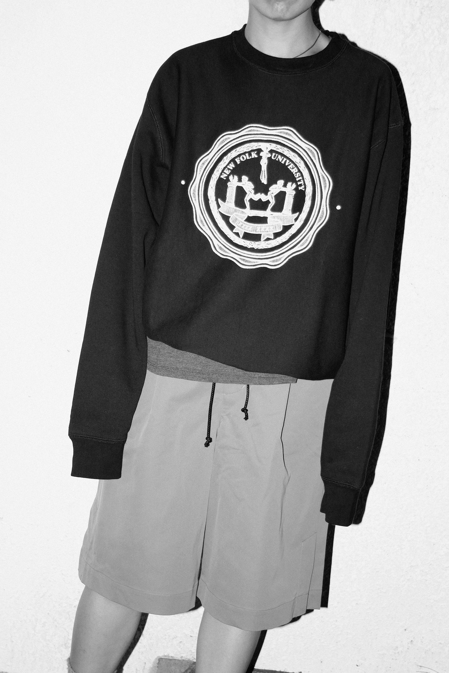 ESSAY CROSSGRAIN SWEAT - BLACK
