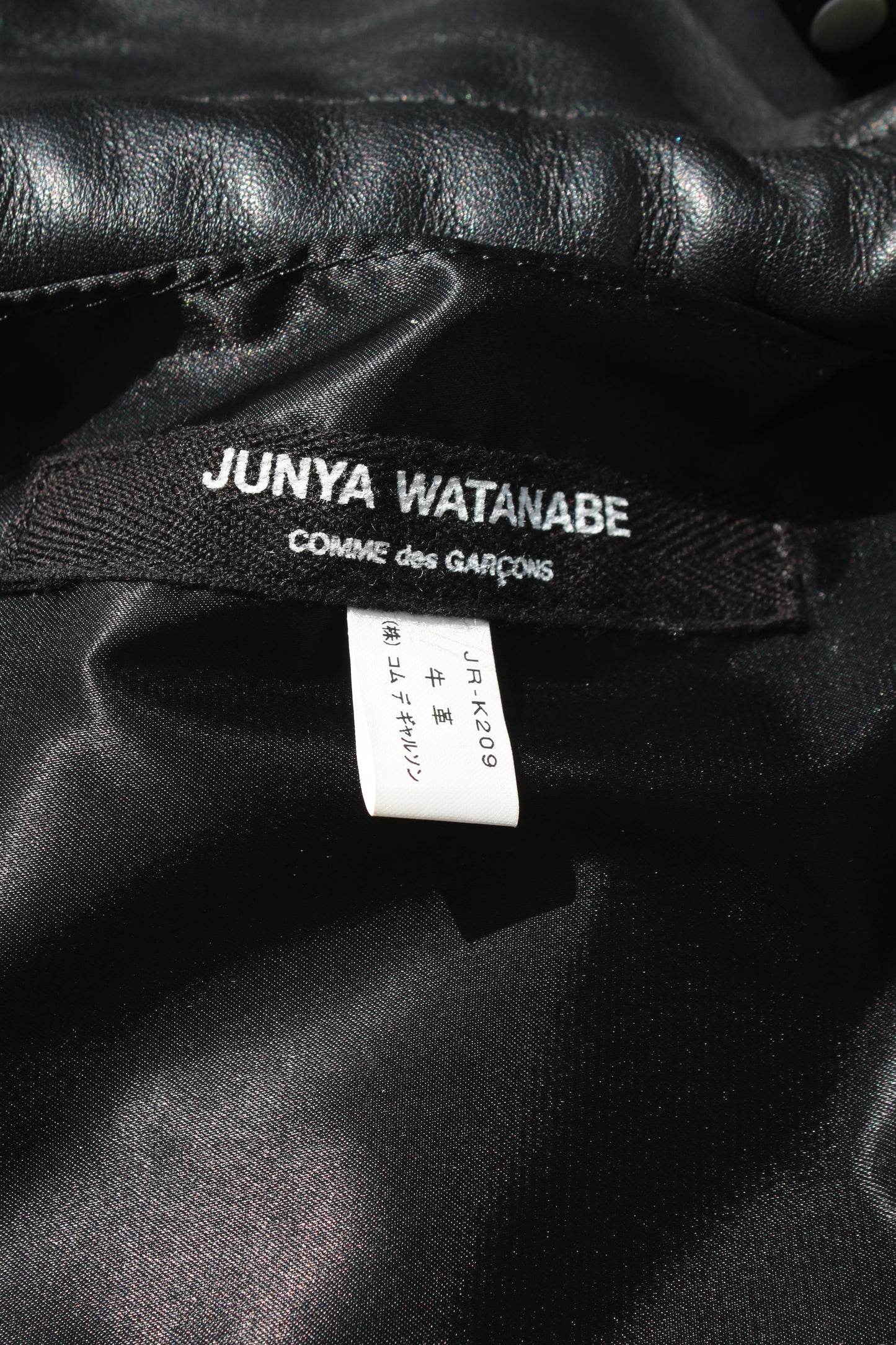 JUNYA WATANABE COMME des GARÇONS LEATHER BAG