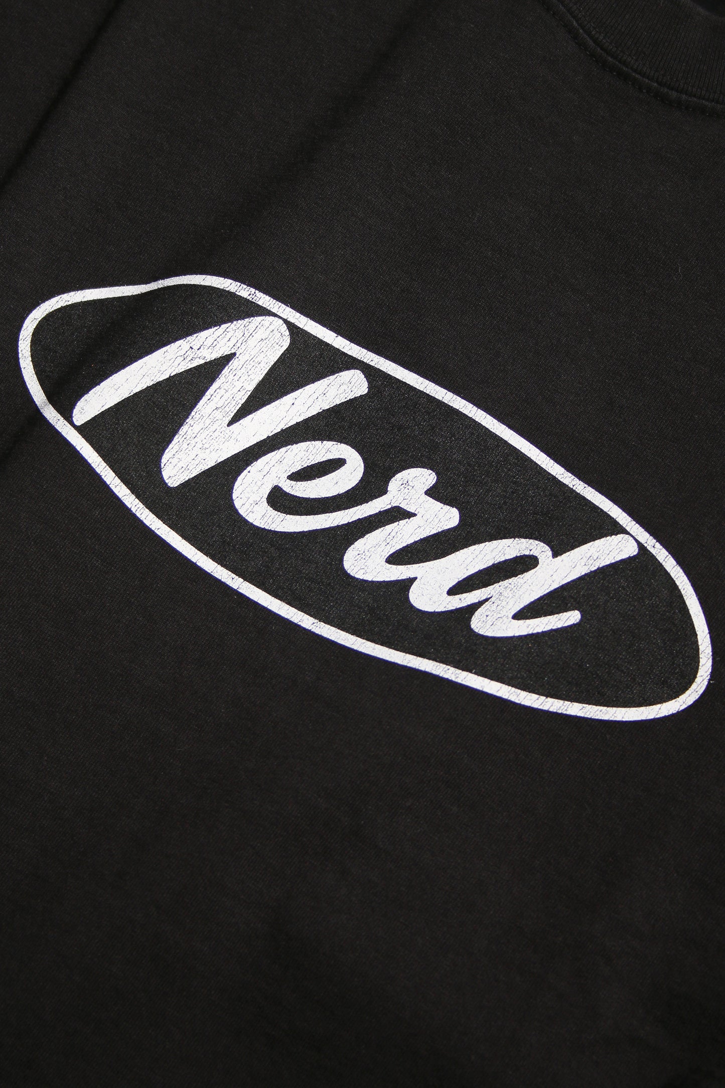 ESSAY PIGMENT DROPSHOULDER T-SHIRT - BLACK