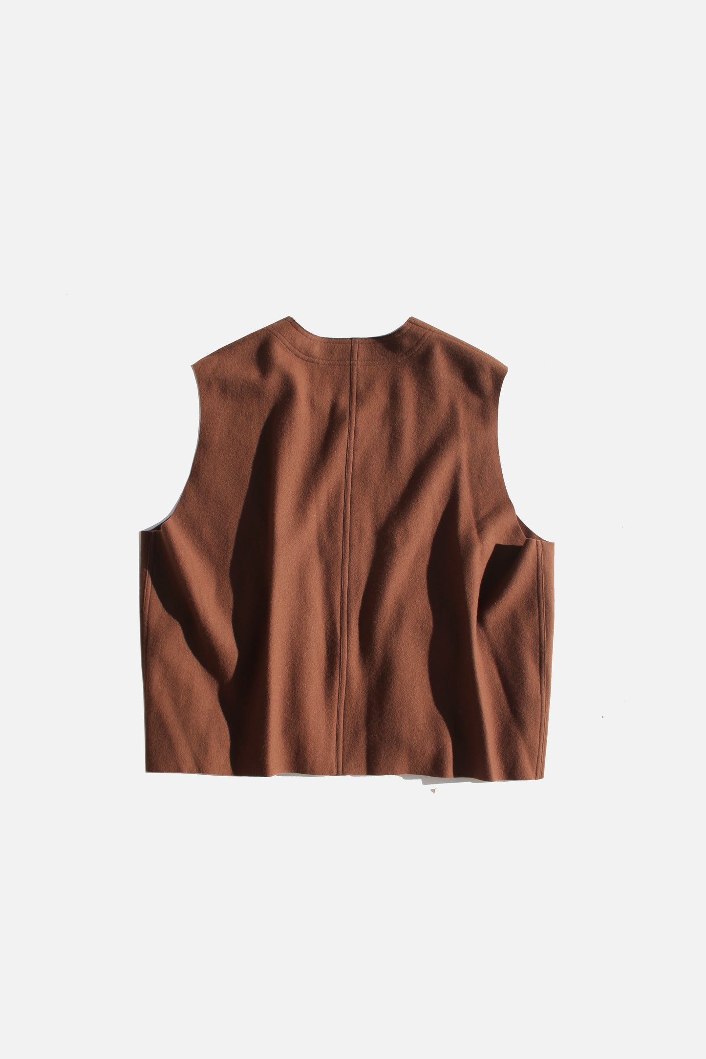 MY BEAUTIFUL LANDLET MELTON FABRIC VEST