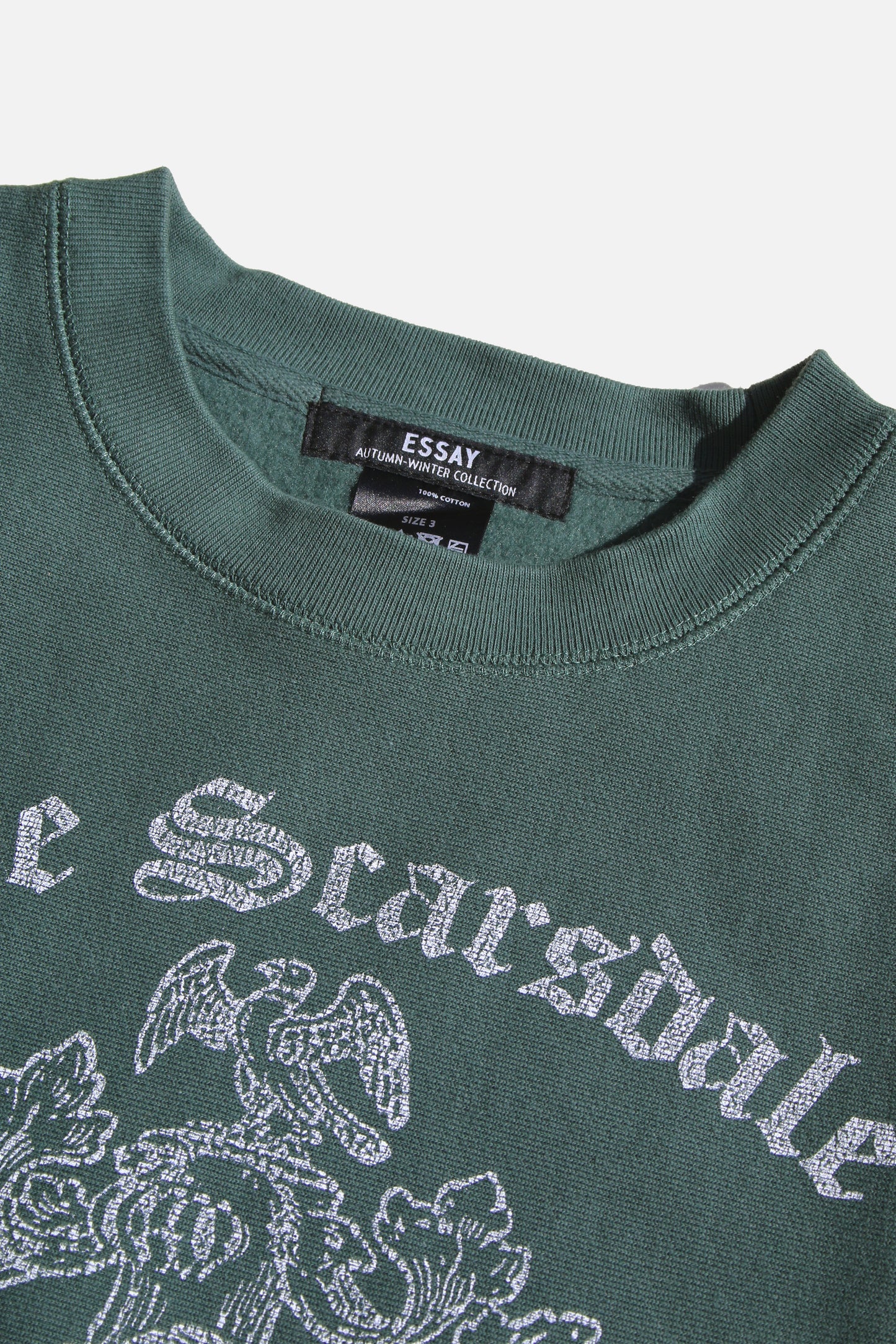 ESSAY CROSSGRAIN SWEAT - GREEN