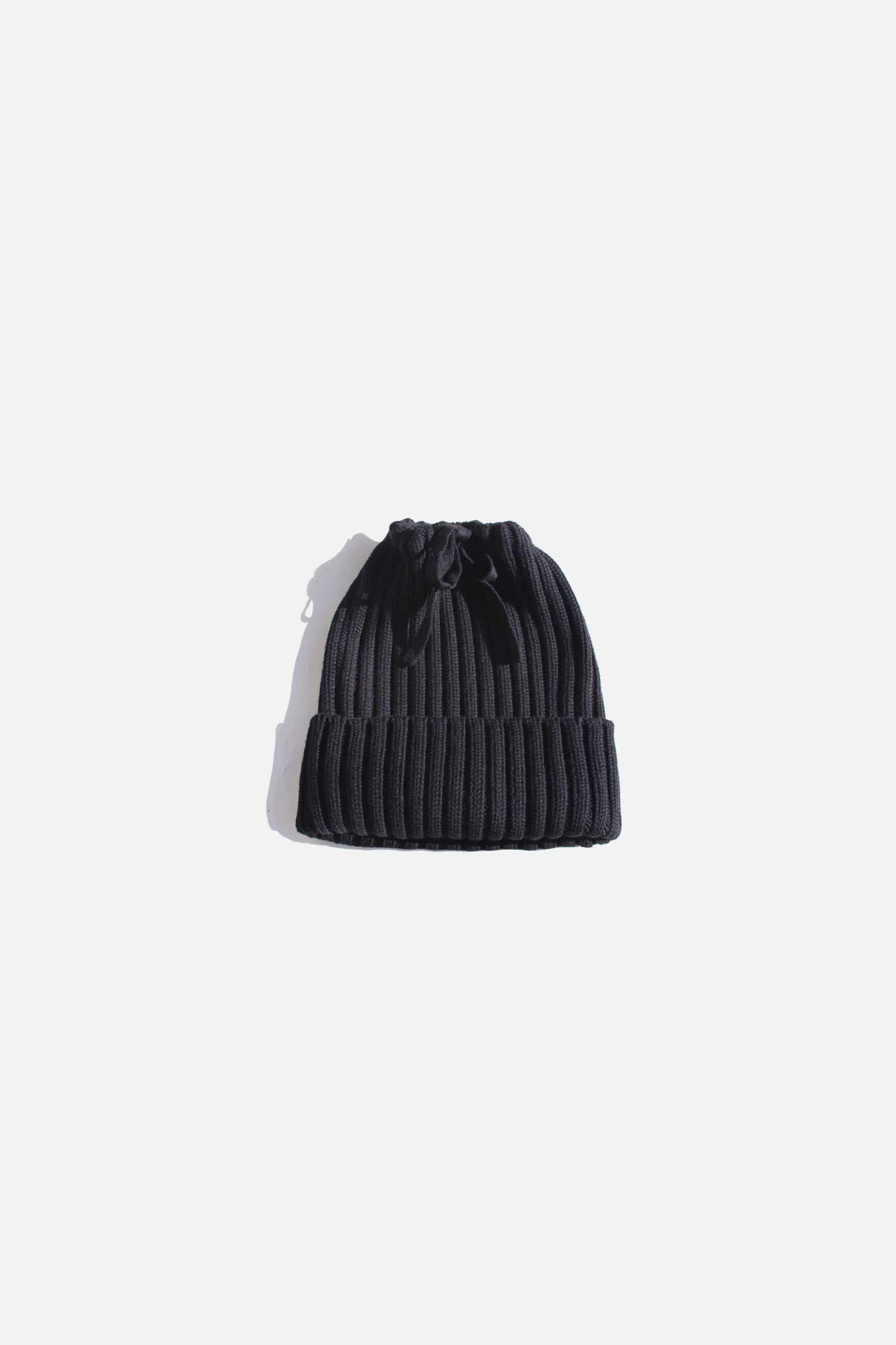 VOAAOV KNIT BEANIE - BLACK