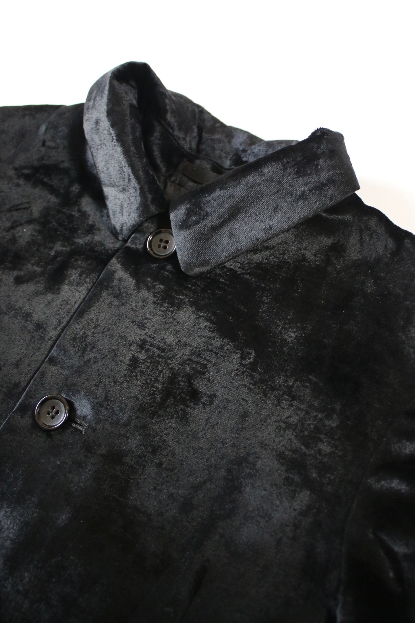 tricot COMME des GARÇONS RAYON VELVET JACKET BLACK
