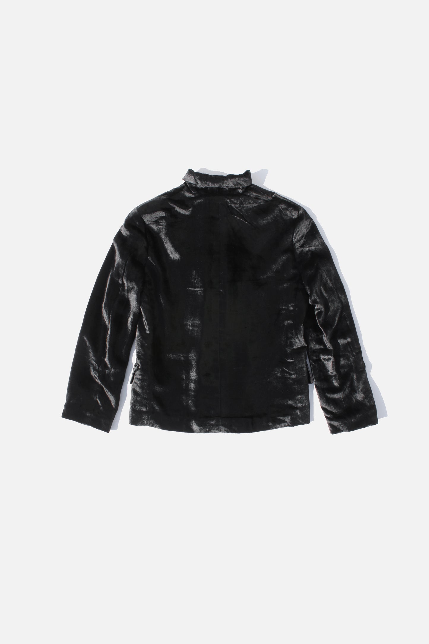 tricot COMME des GARÇONS RAYON VELVET JACKET BLACK