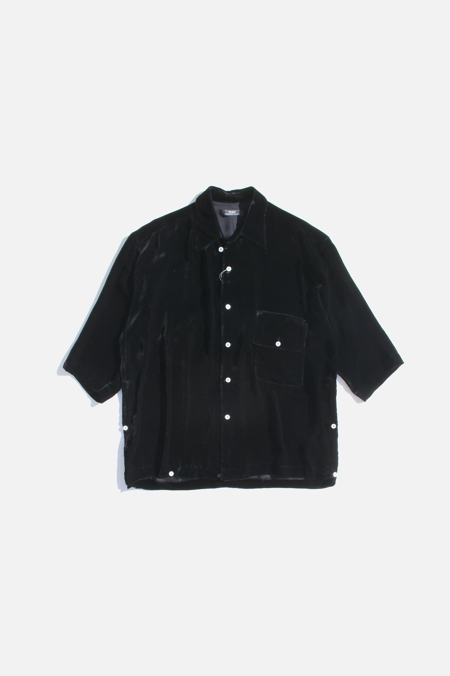 ESSAY CACHECOUER SS SHIRT - BLACK VELVET