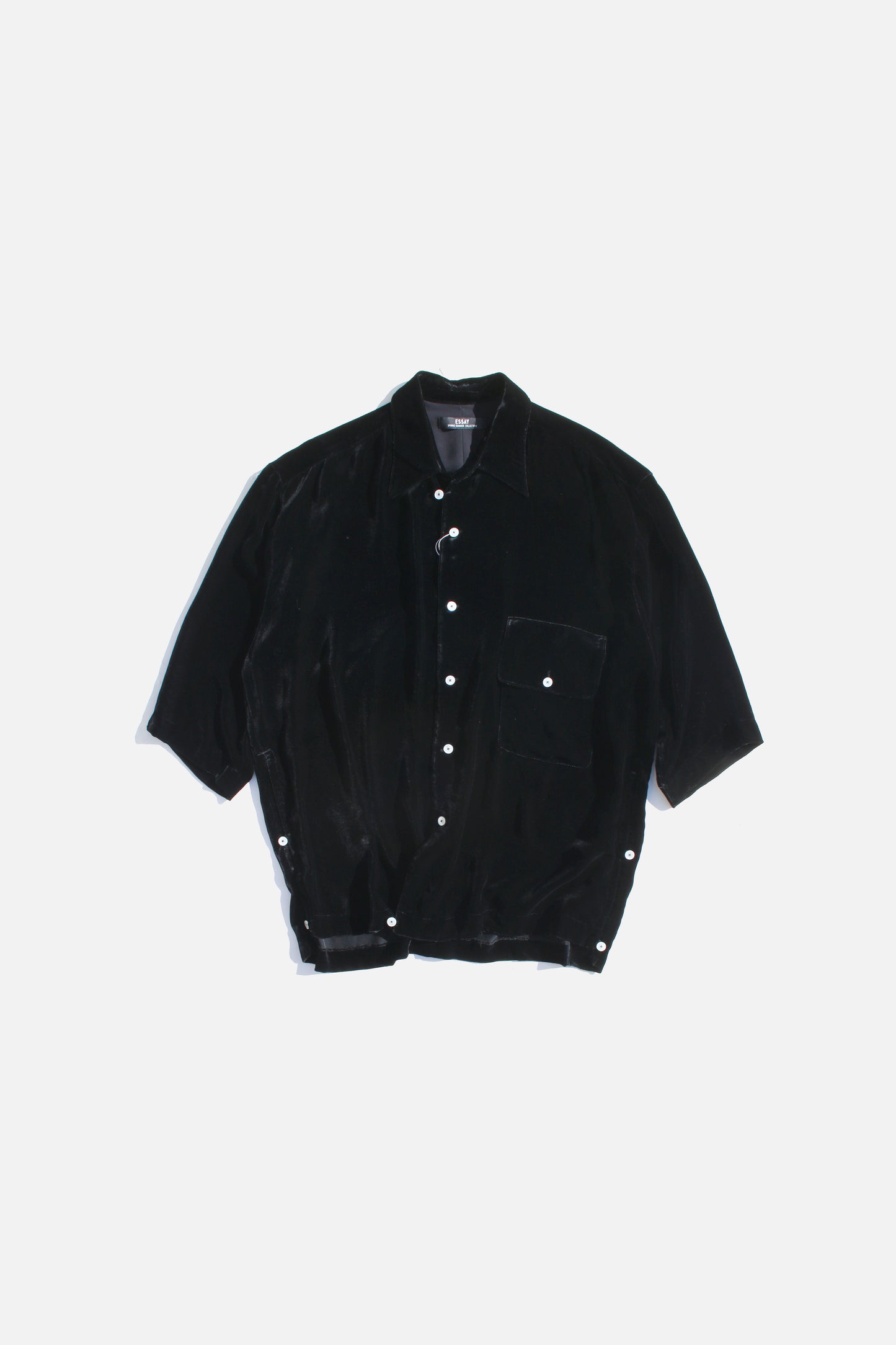 ESSAY CACHECOUER SS SHIRT - BLACK VELVET
