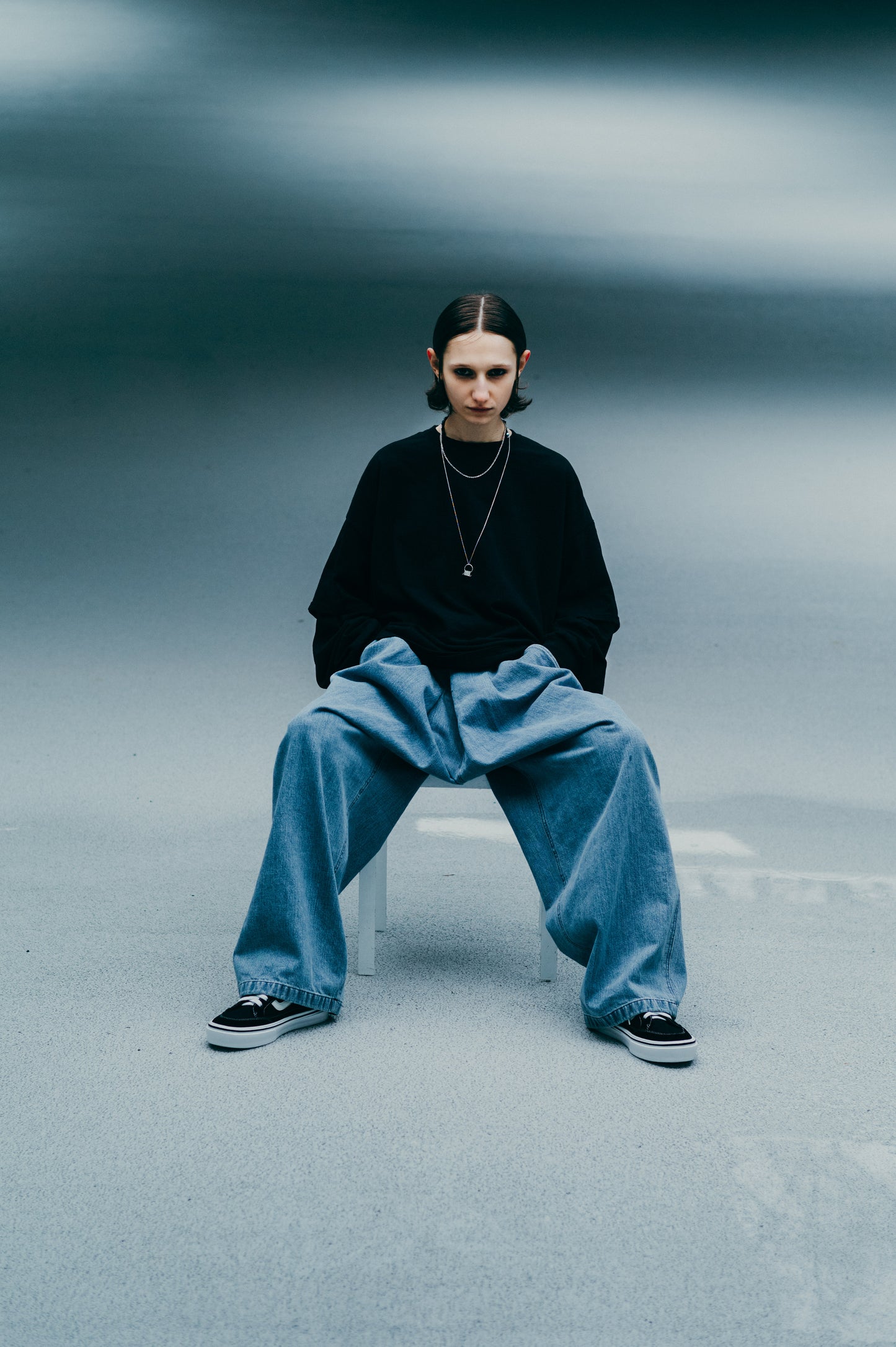 ESSAY HAKAMA DENIM PANTS
