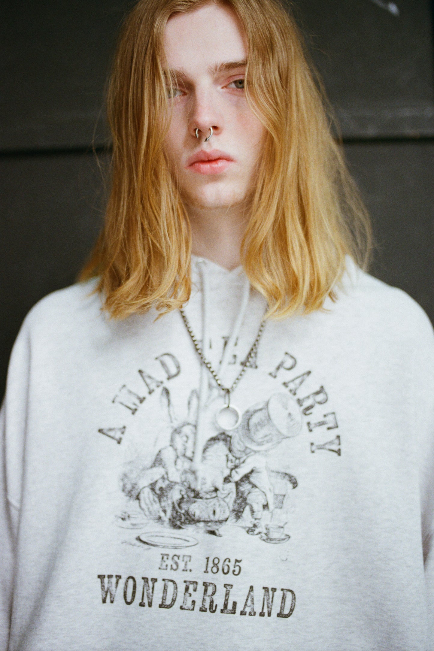 ESSAY PRINT XL PARKA - TEA PARTY