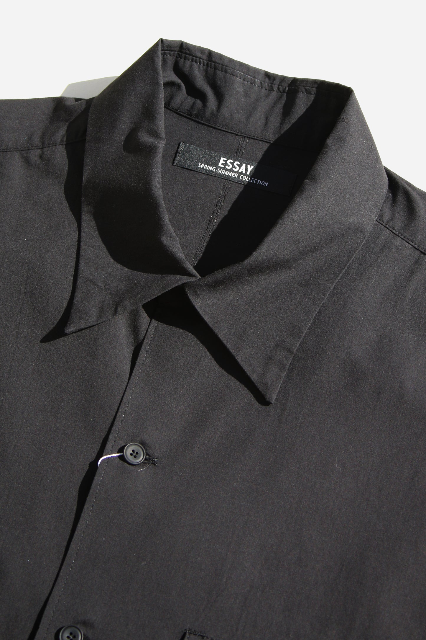 ESSAY CPO SHIRT - BLACK