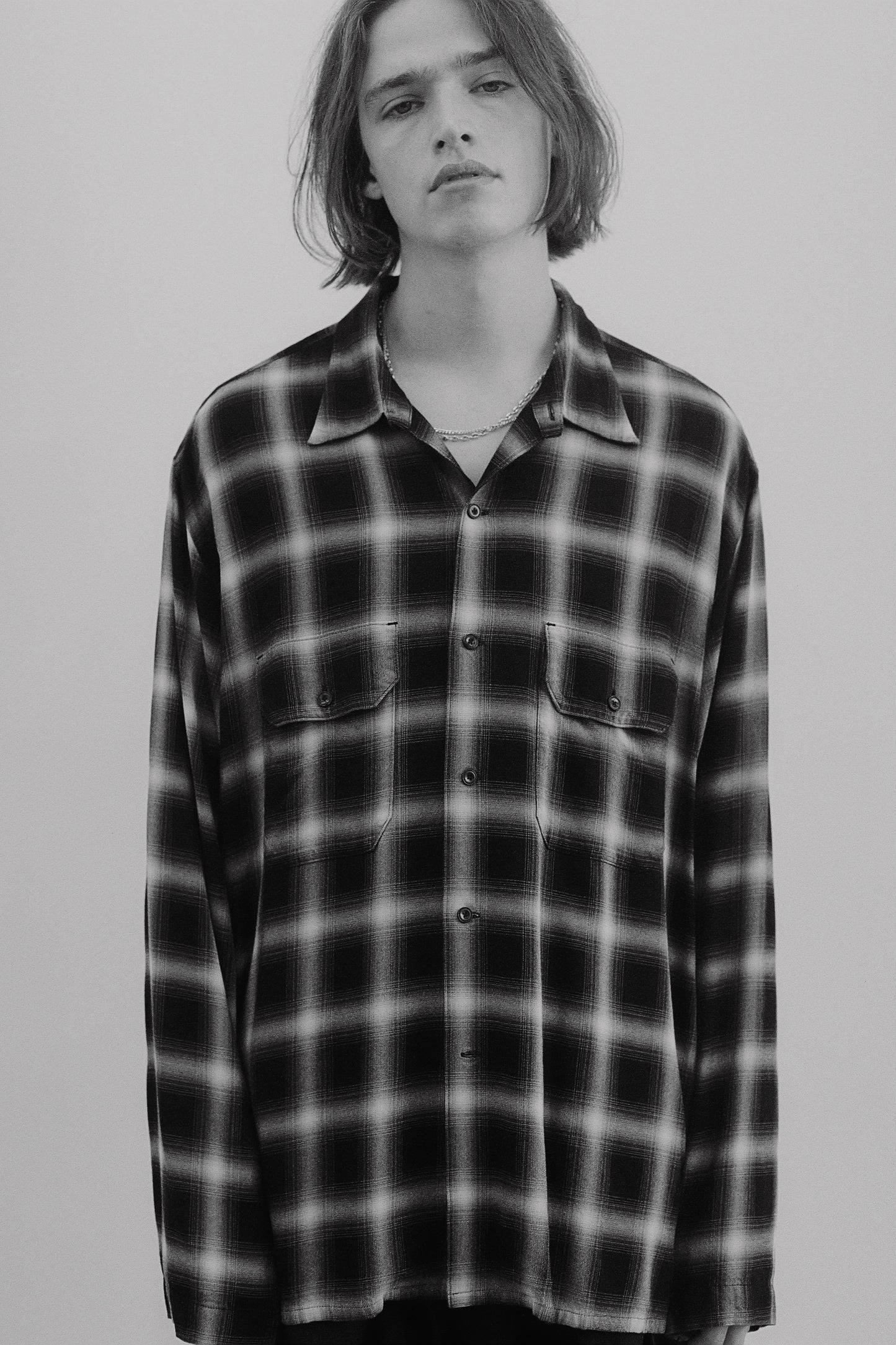 ESSAY CPO SHIRT - SHADOW CHECK