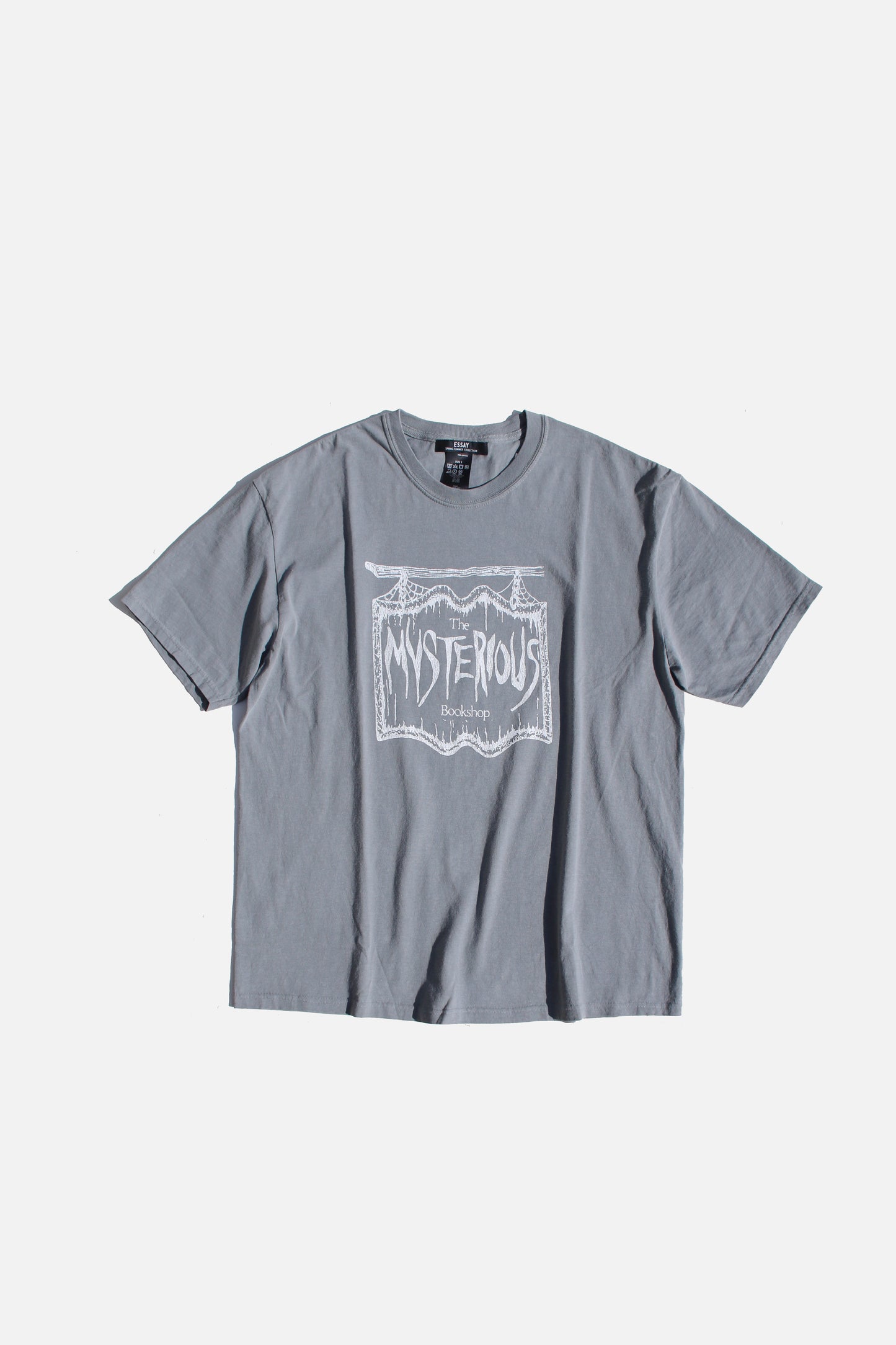ESSAY PIGMENT S/S T-SHIRT - GREY