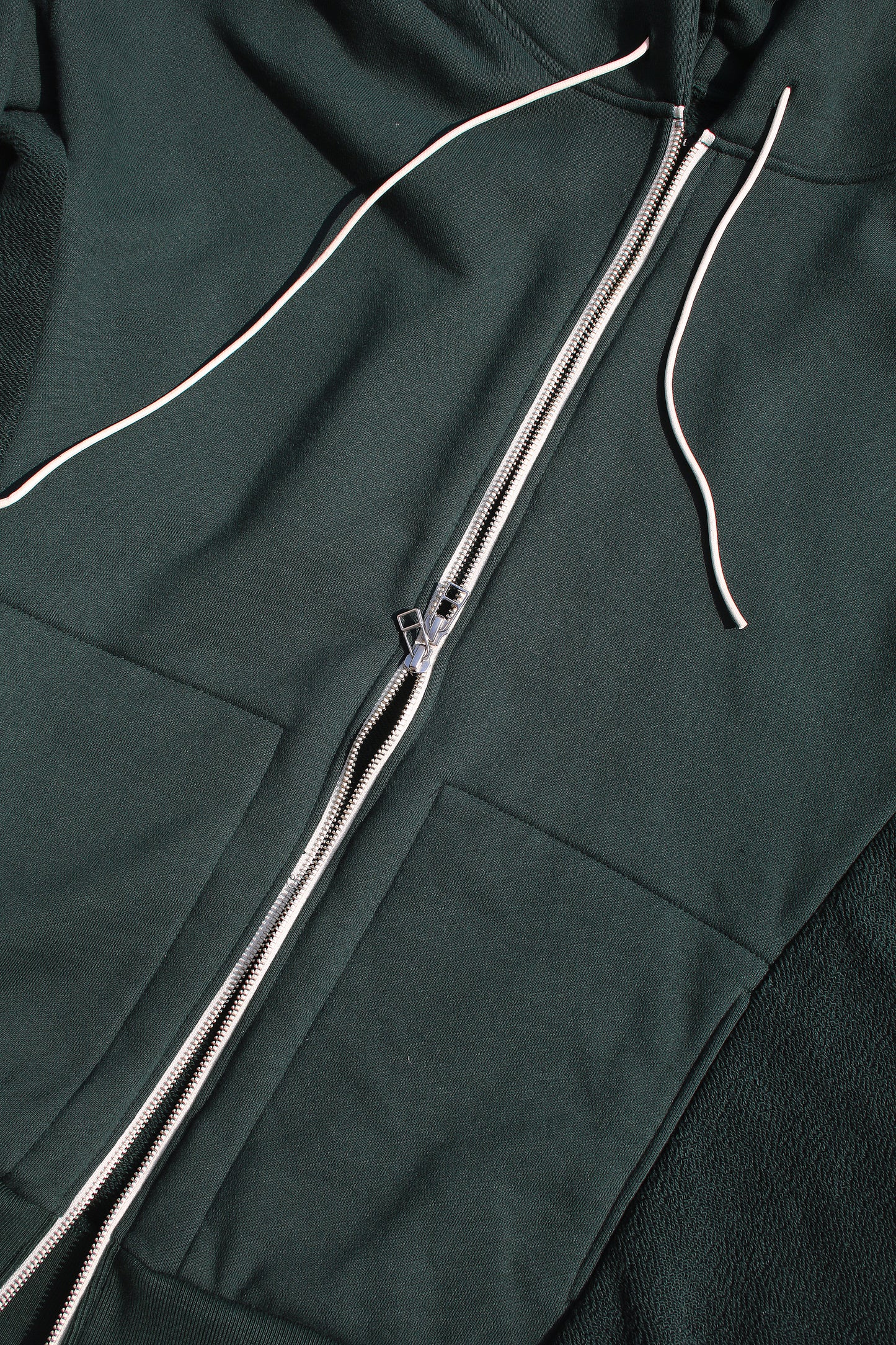 MY BEAUTIFUL LANDLET 30/7 TIGHT TENSION FLEECE FABRIC ZIP SWEAT HOODIE
