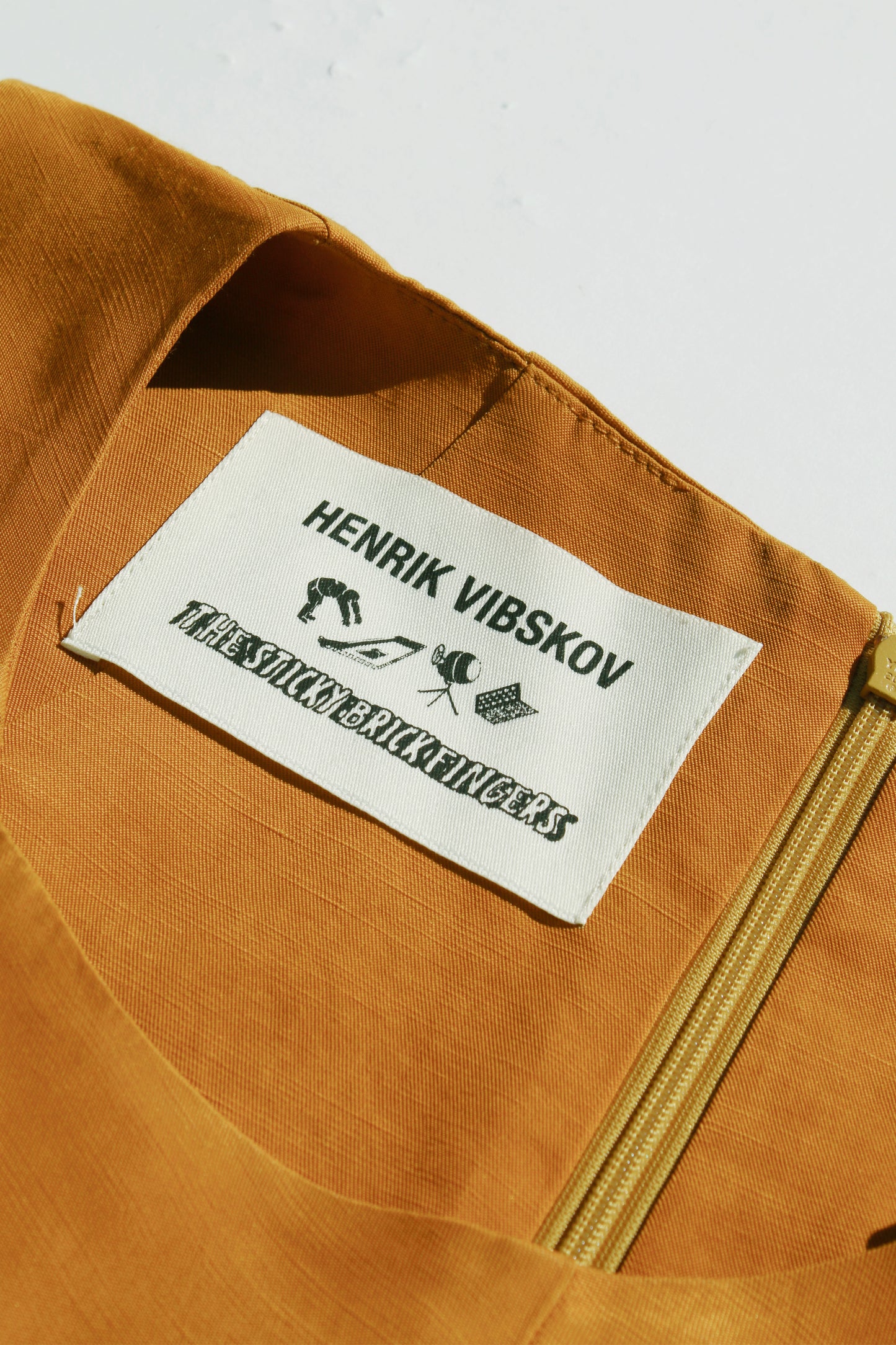 Henrik Vibskov DRESS ONEPIECE YELLOW