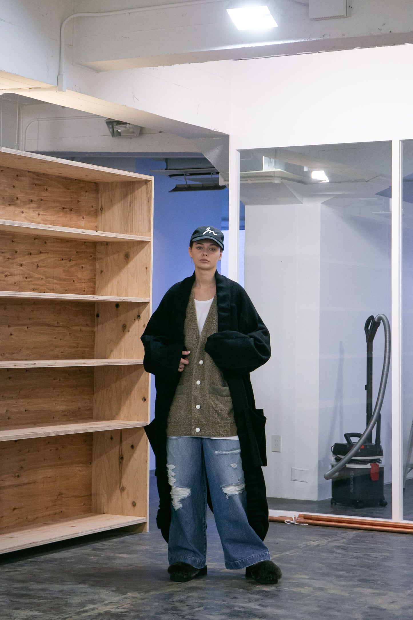 MY BEAUTIFUL LANDLET WATER KNIT COAT