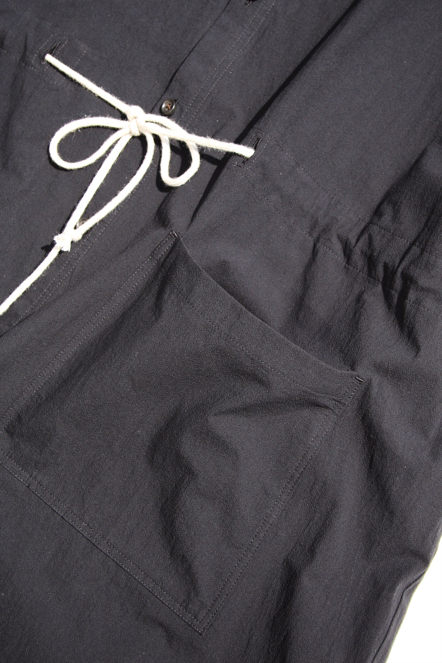 BASISBROEK JALLET SHIRT HOODIE - BLACK