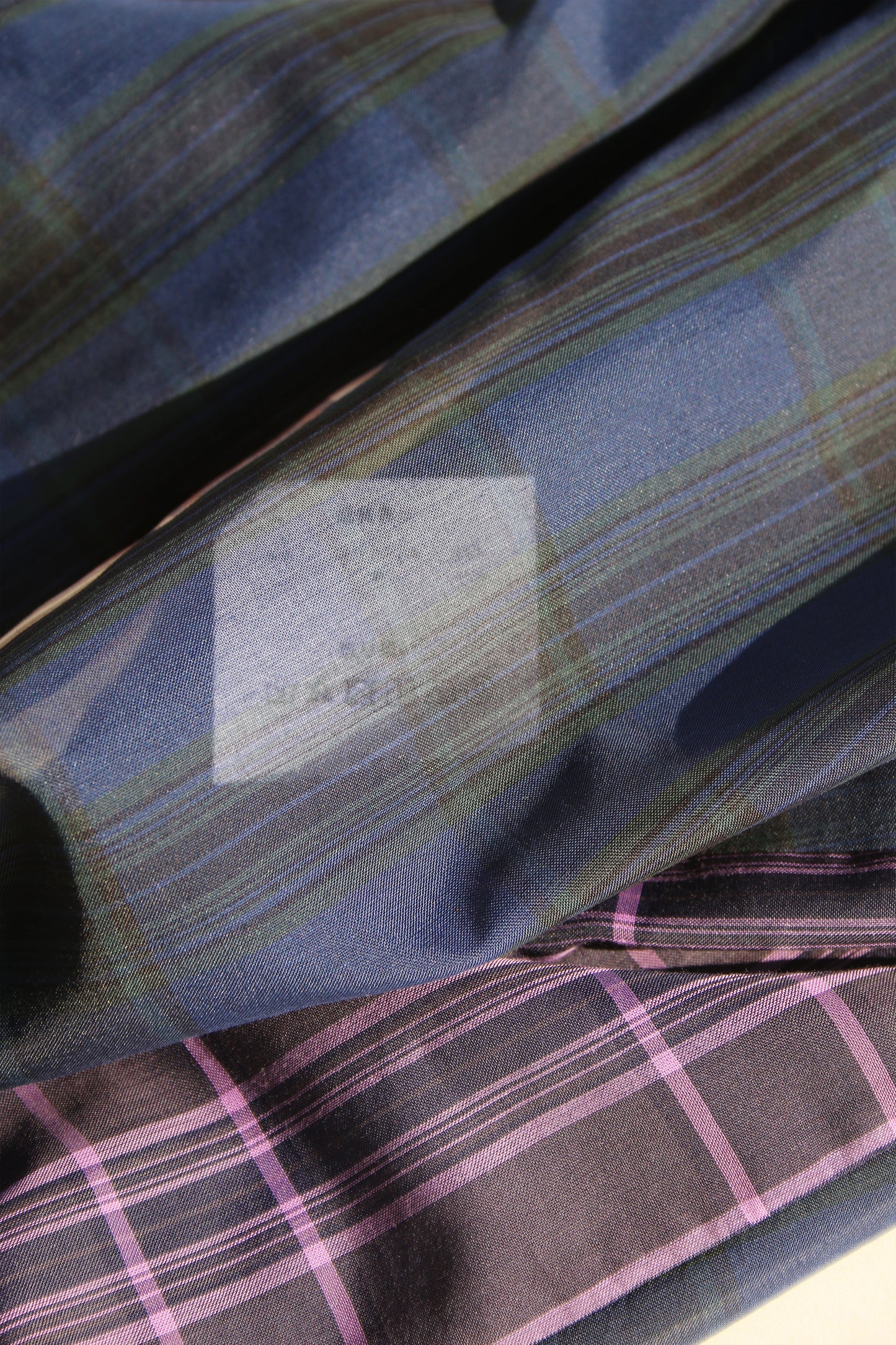 MY BEAUTIFUL LANDLET ORGANDY CHECK SS SHIRT