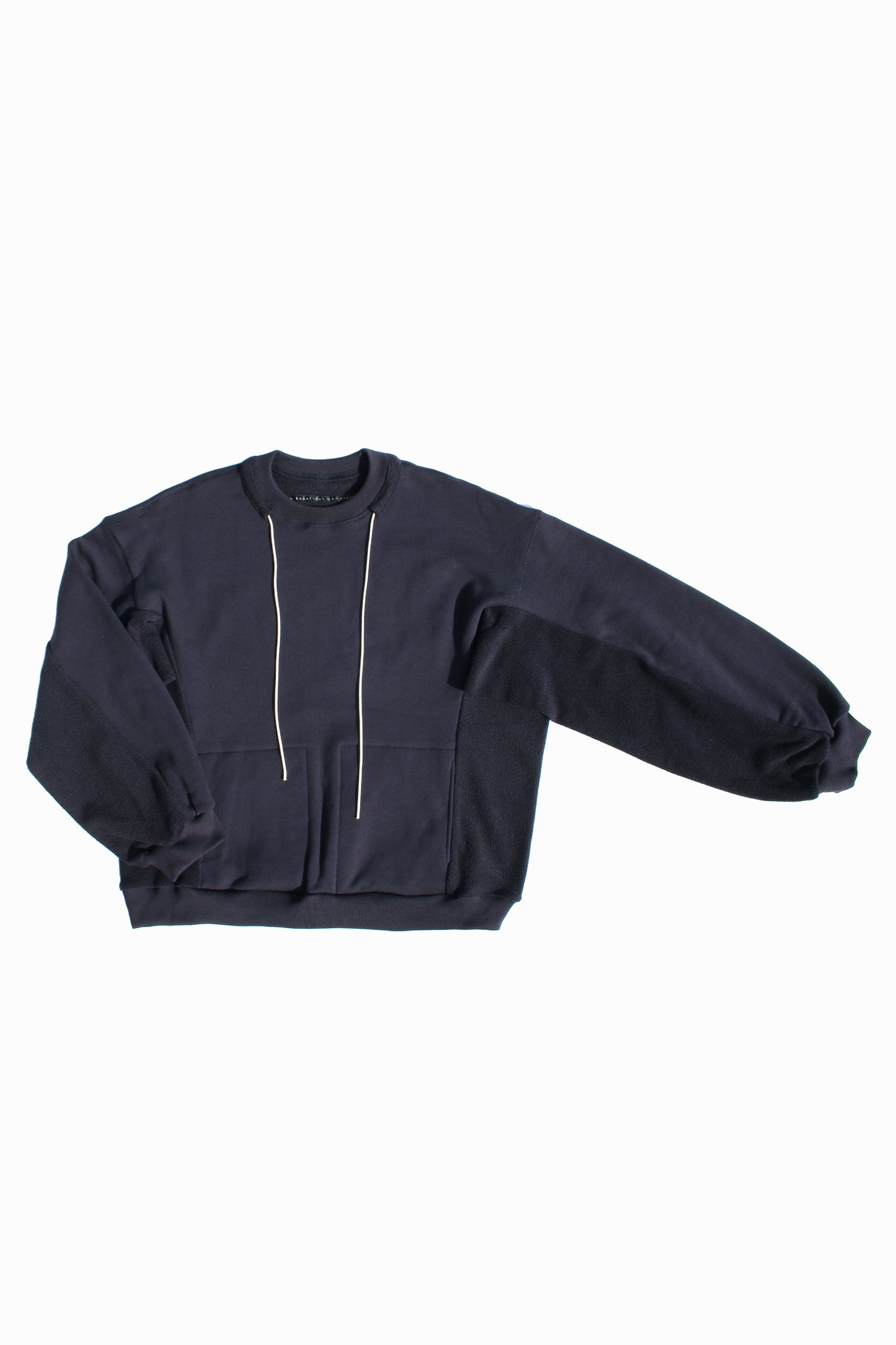 MY BEAUTIFUL LANDLET 30/7 TIGHT TENSION FLEECE FABRIC CREWNECK SWEAT