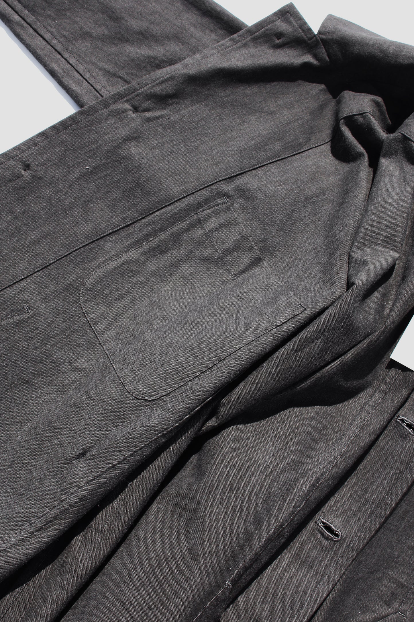 O PROJECT BRUSHED LT CANVAS BLAZER