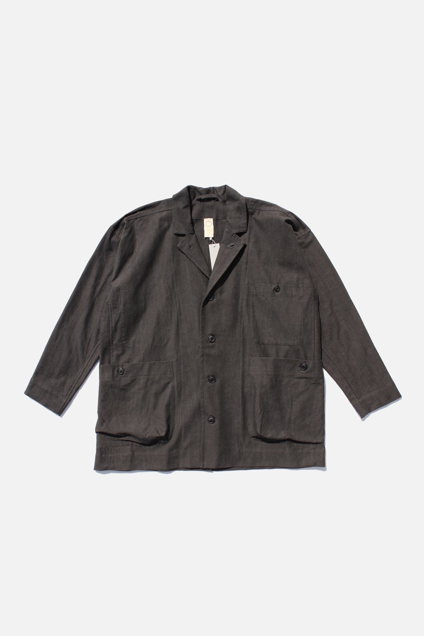 O PROJECT BRUSHED LT CANVAS BLAZER