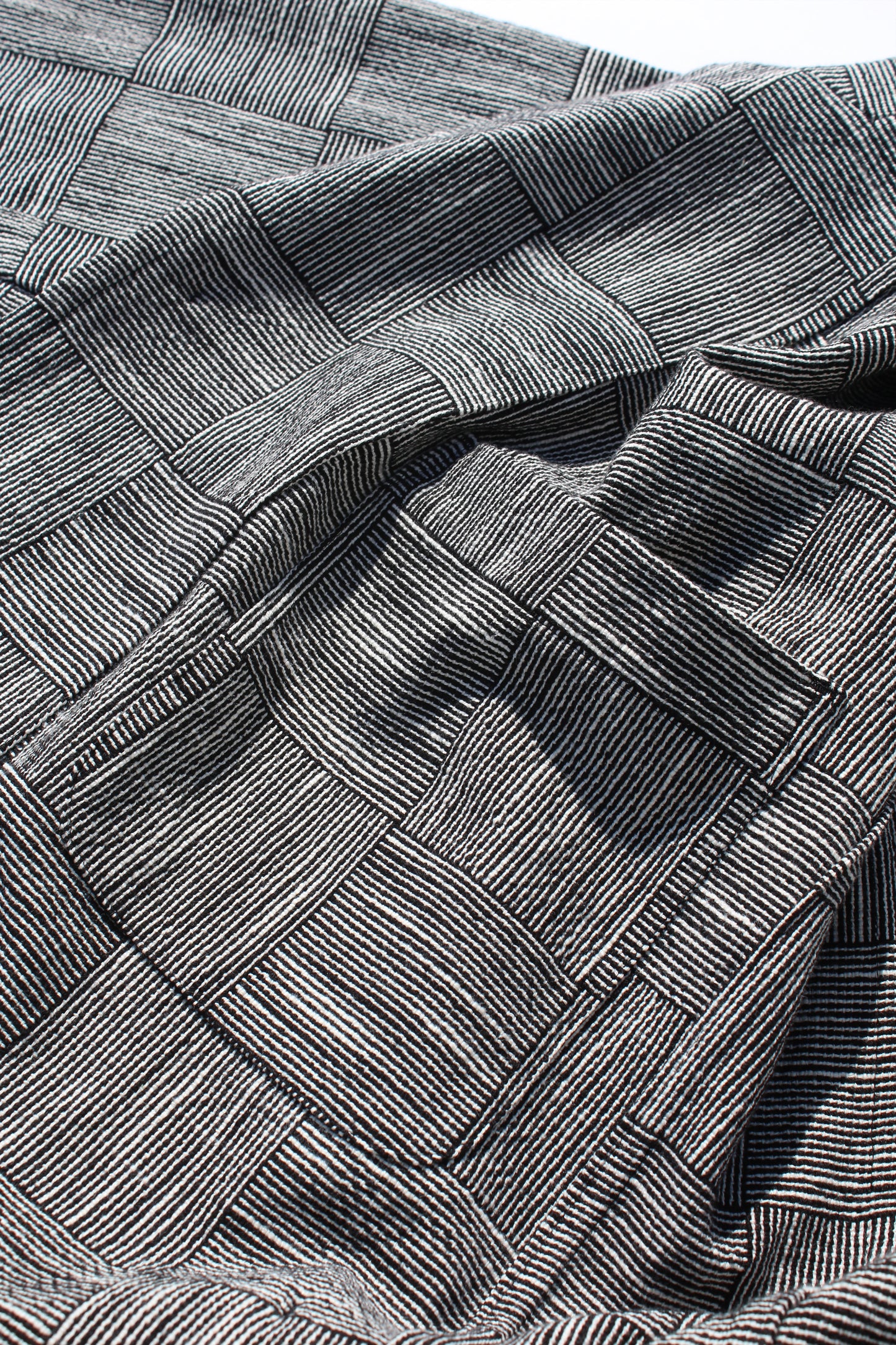 O PROJECT BLOCK STRIPE CLOTH BLAZER
