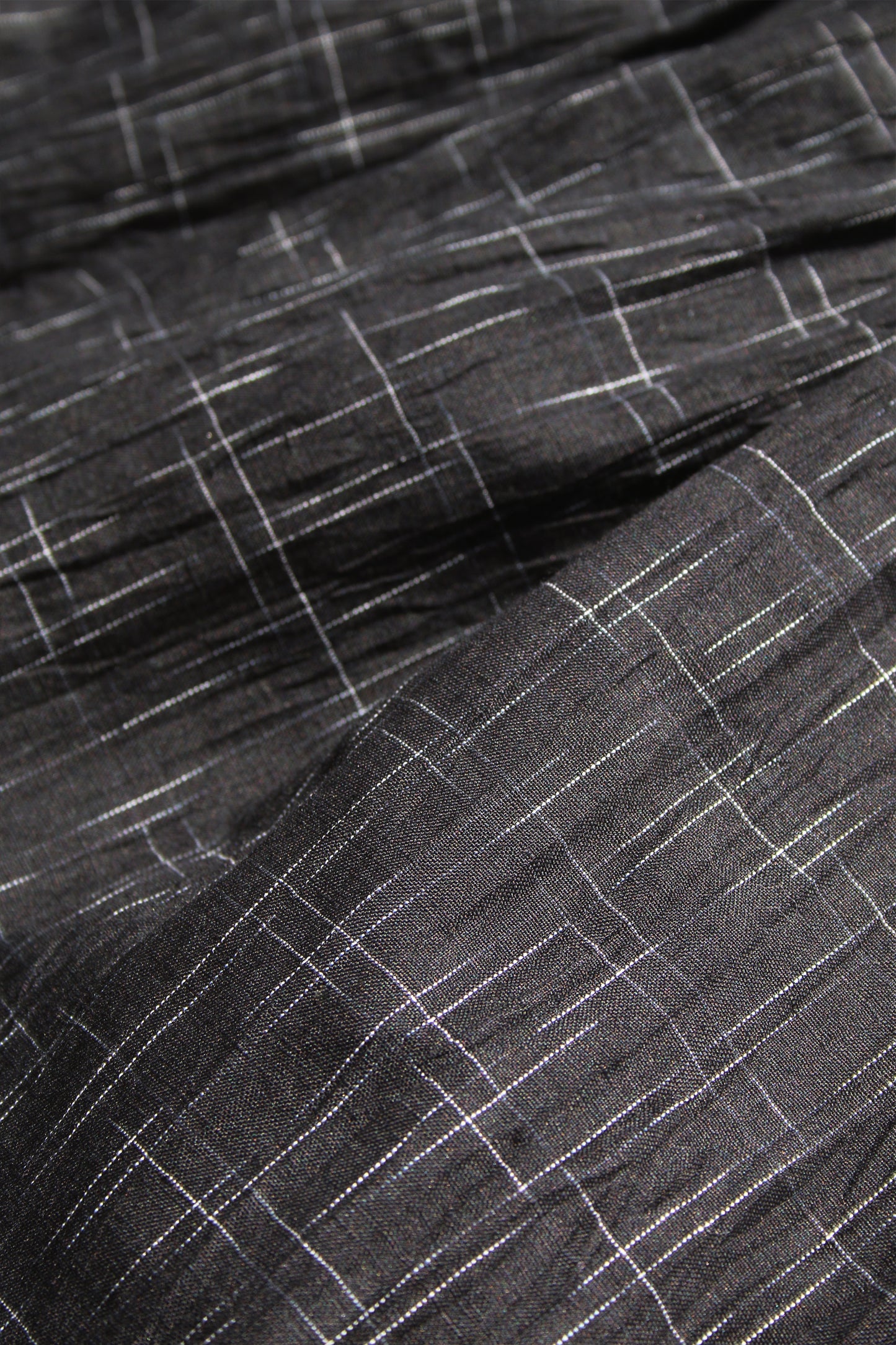 O PROJECT FINE KASURI SHIRTING WIDE PANTS
