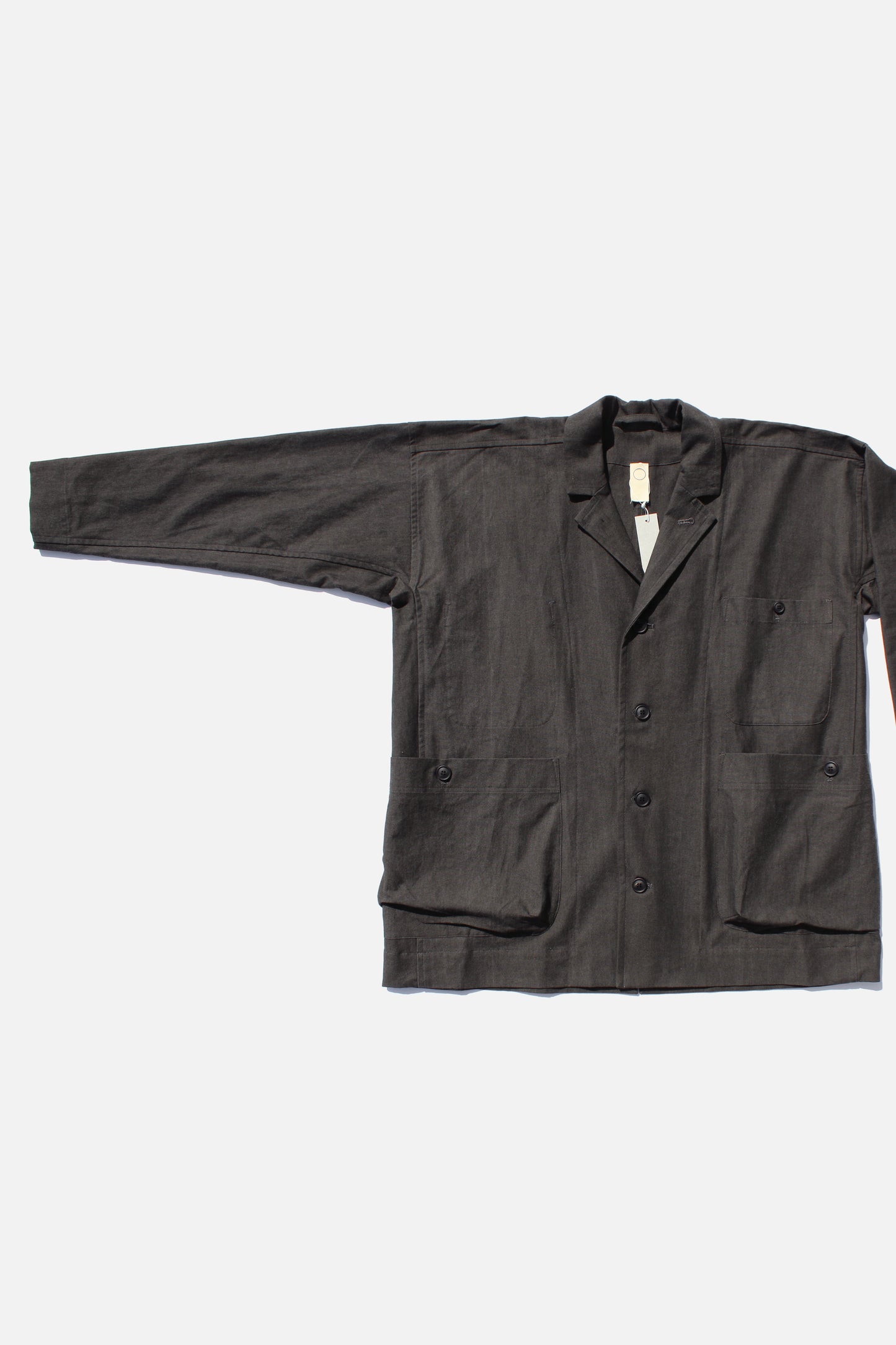 O PROJECT BRUSHED LT CANVAS BLAZER