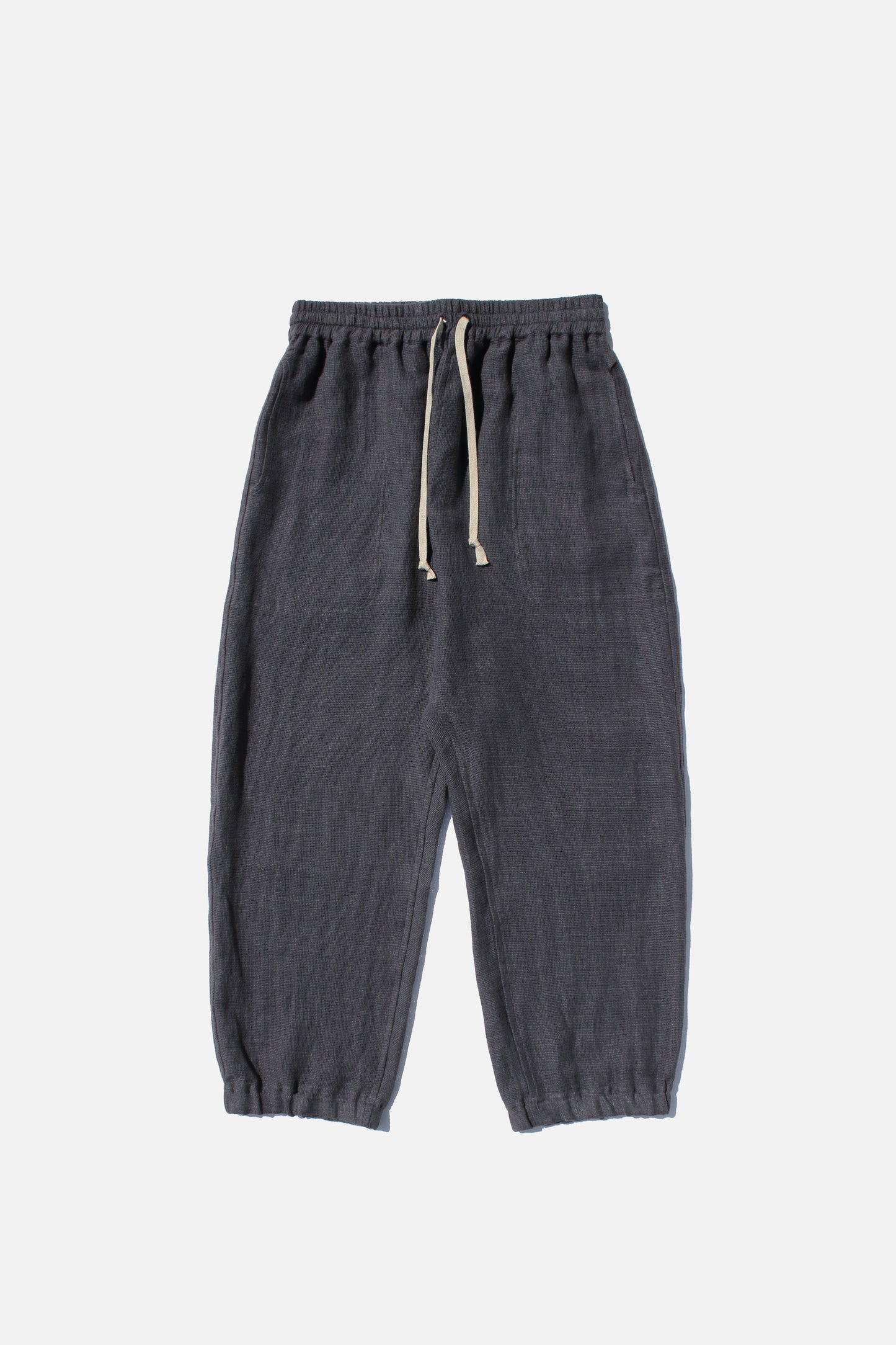 O PROJECT PANAMA MESH CLOTH WOVEN TRACK PANTS - ANTHRACITE
