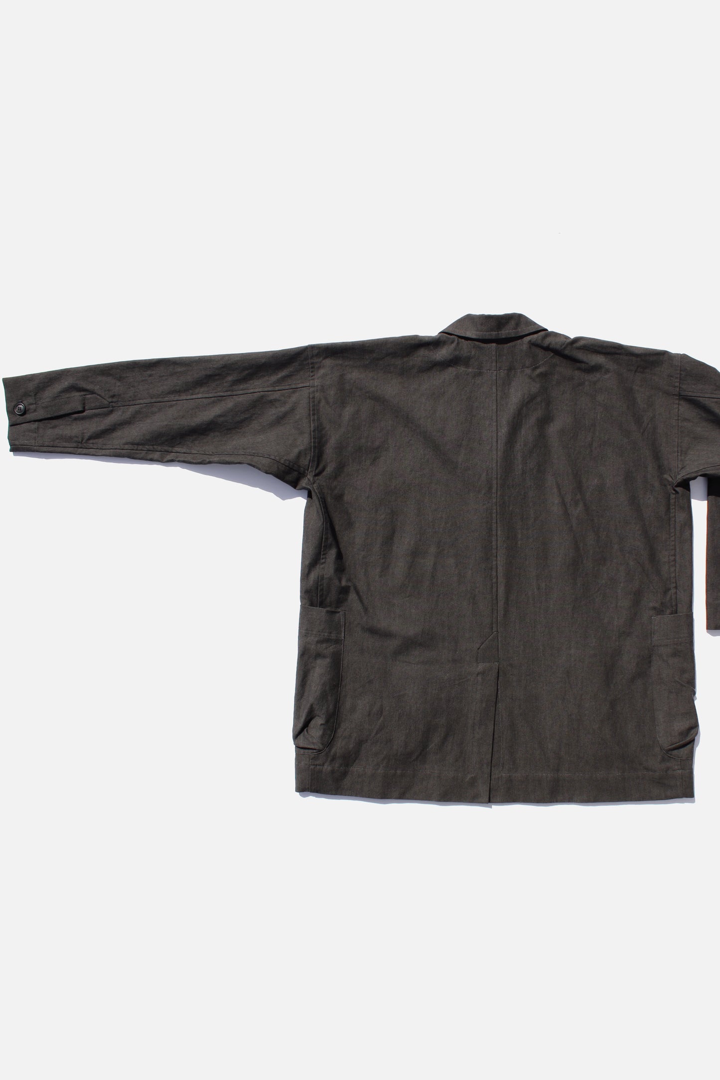 O PROJECT BRUSHED LT CANVAS BLAZER